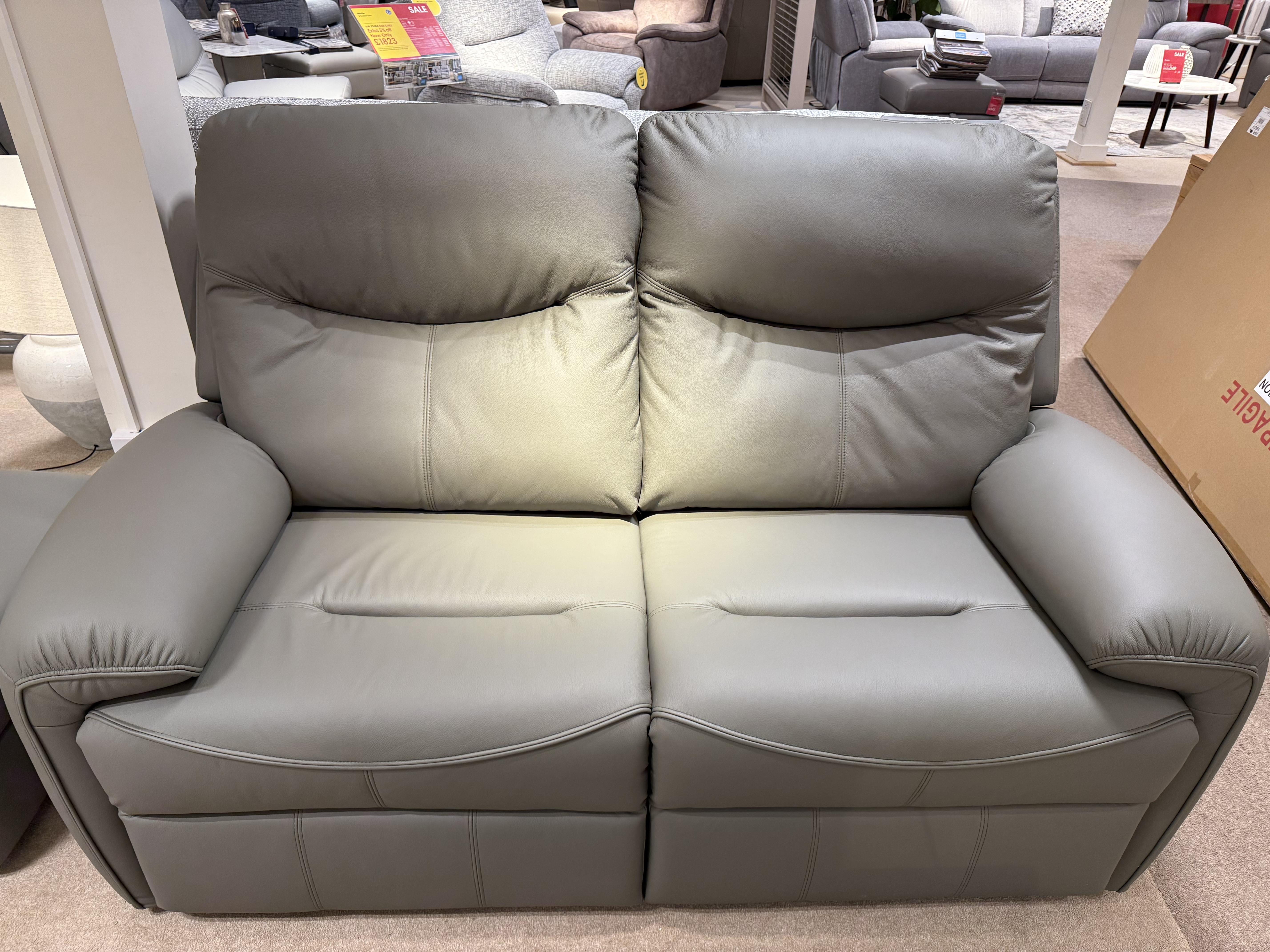 Amesbury 2 Seater & Stool in  on Furniture Village