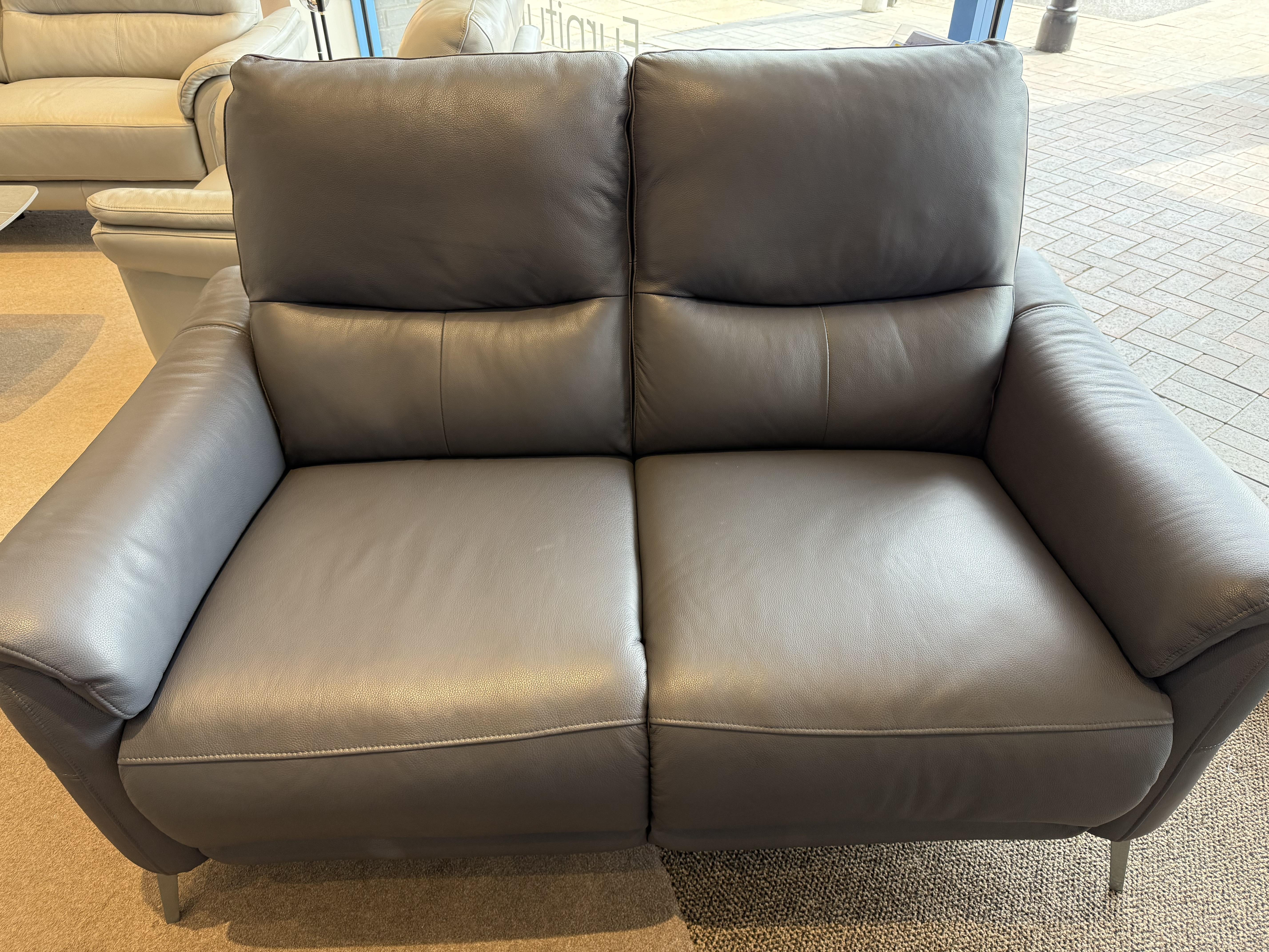 Daytona 2 Seat sofa & Storage stool in  on Furniture Village