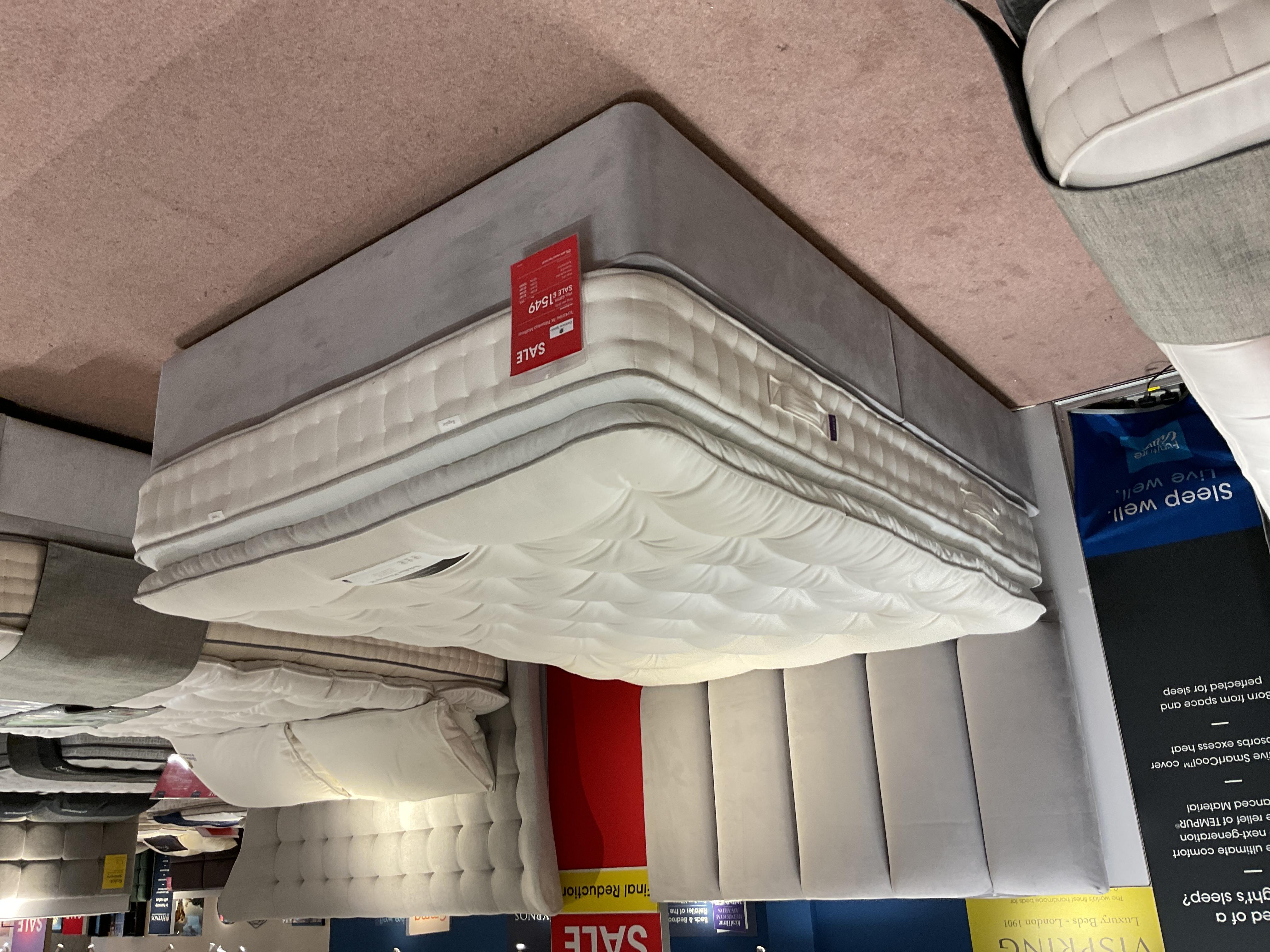 Harrison Spinks 5000 divan set with Cedar headboard. in  on Furniture Village