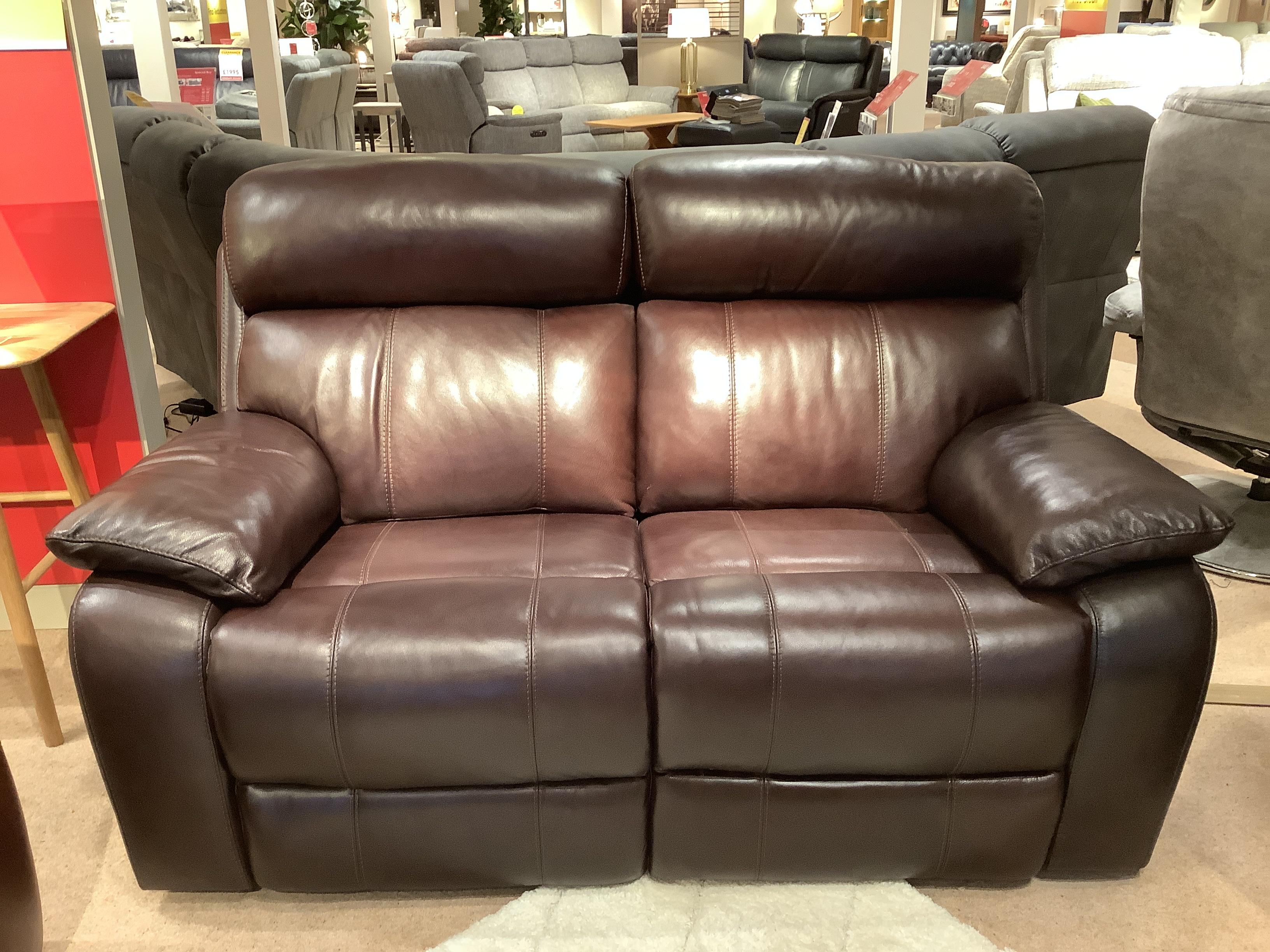 Moreno 2 Seater Power Recliner & Headrest Sofa in  on Furniture Village