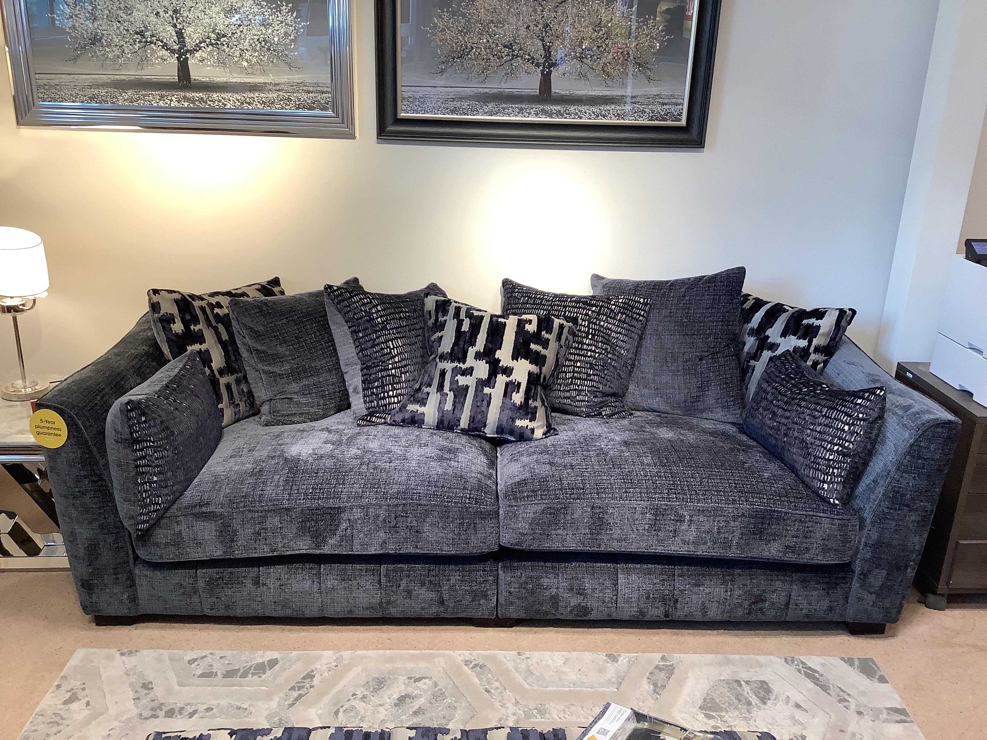 ALLURE 4 Seater , Snuggler & Footstool in  on Furniture Village