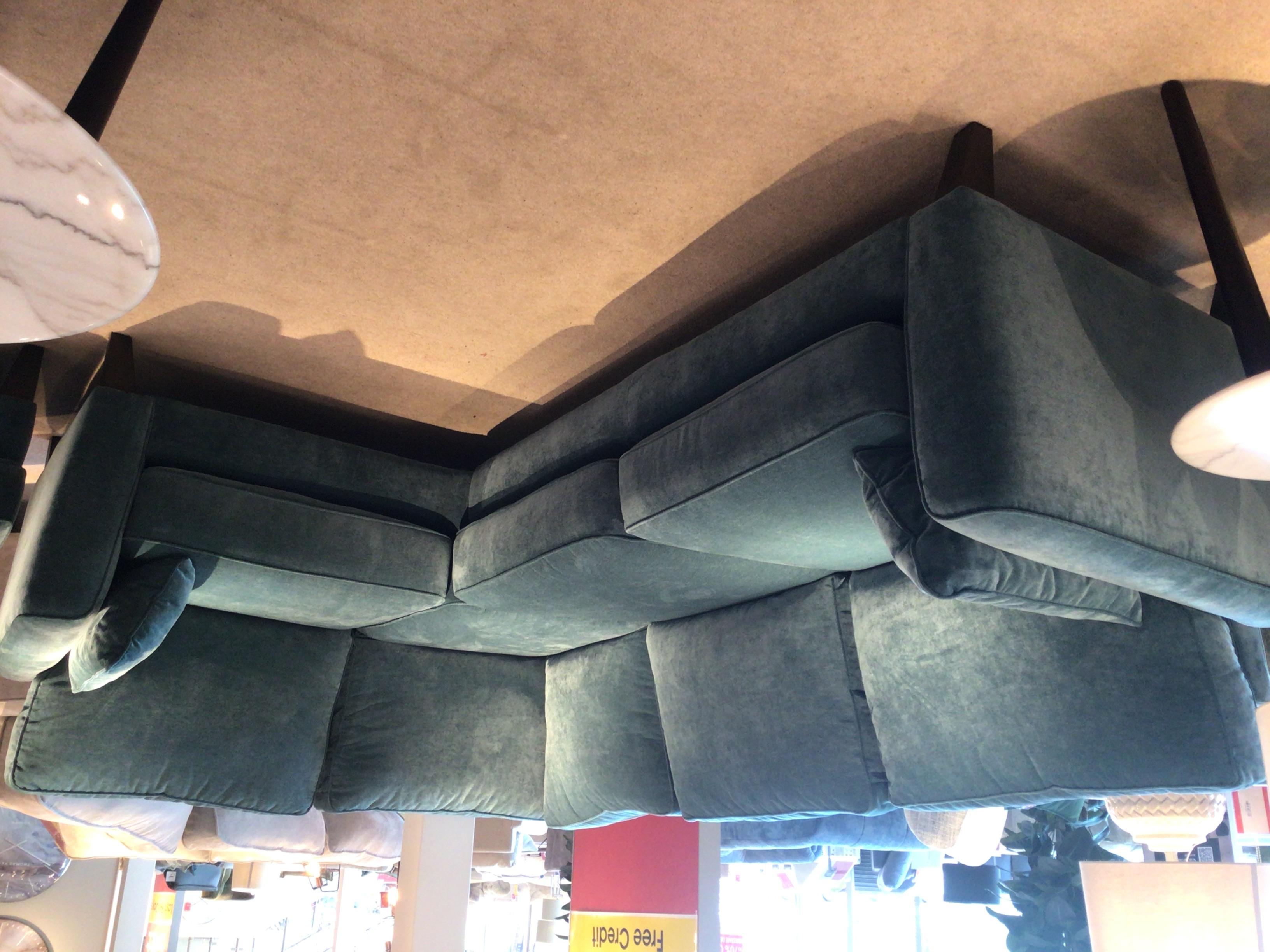 Brondby RHF corner and stool in  on Furniture Village
