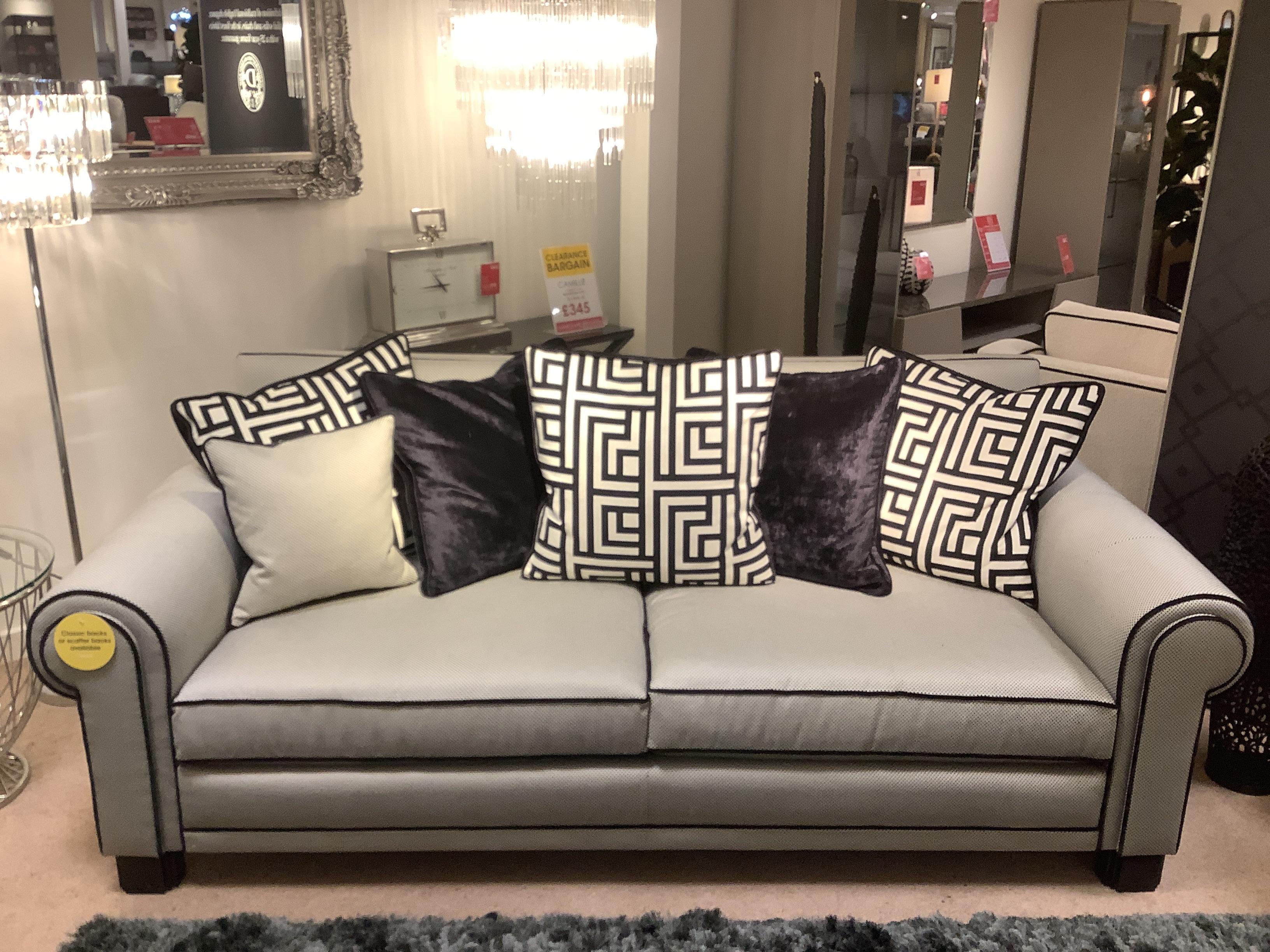 Ambassador 3 seater sofa Scatters Back in  on Furniture Village