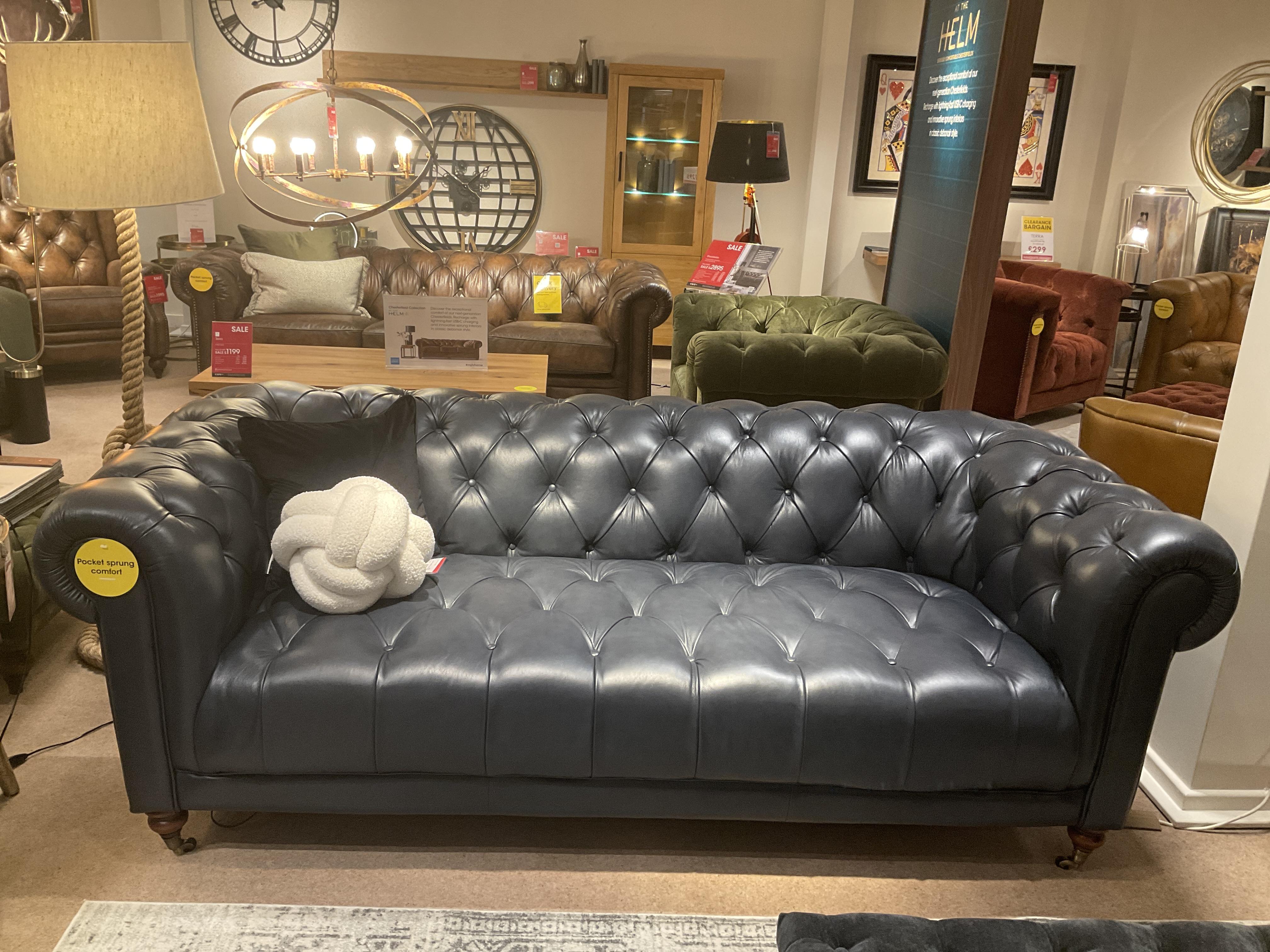Columbus 3 Seater & Arm chair in  on Furniture Village