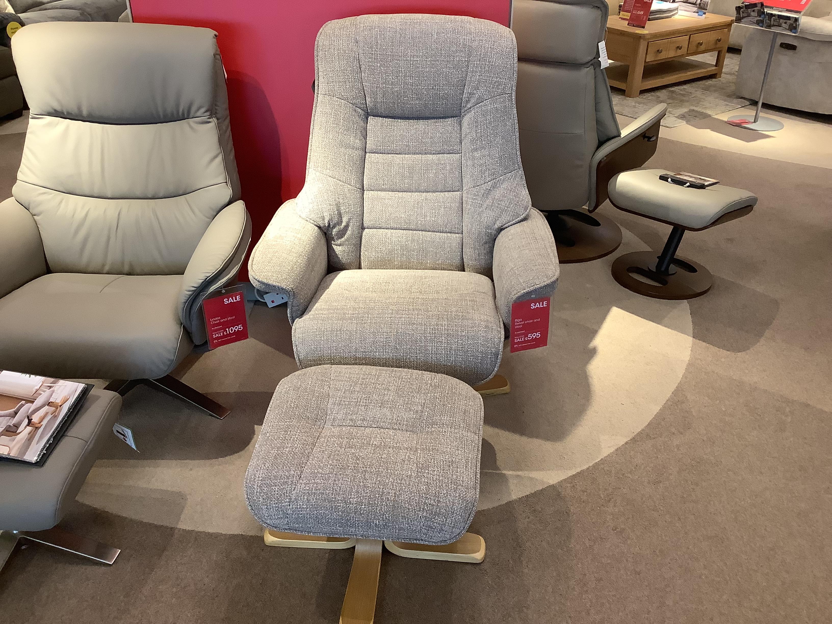 Riga Chair & Stool in  on Furniture Village