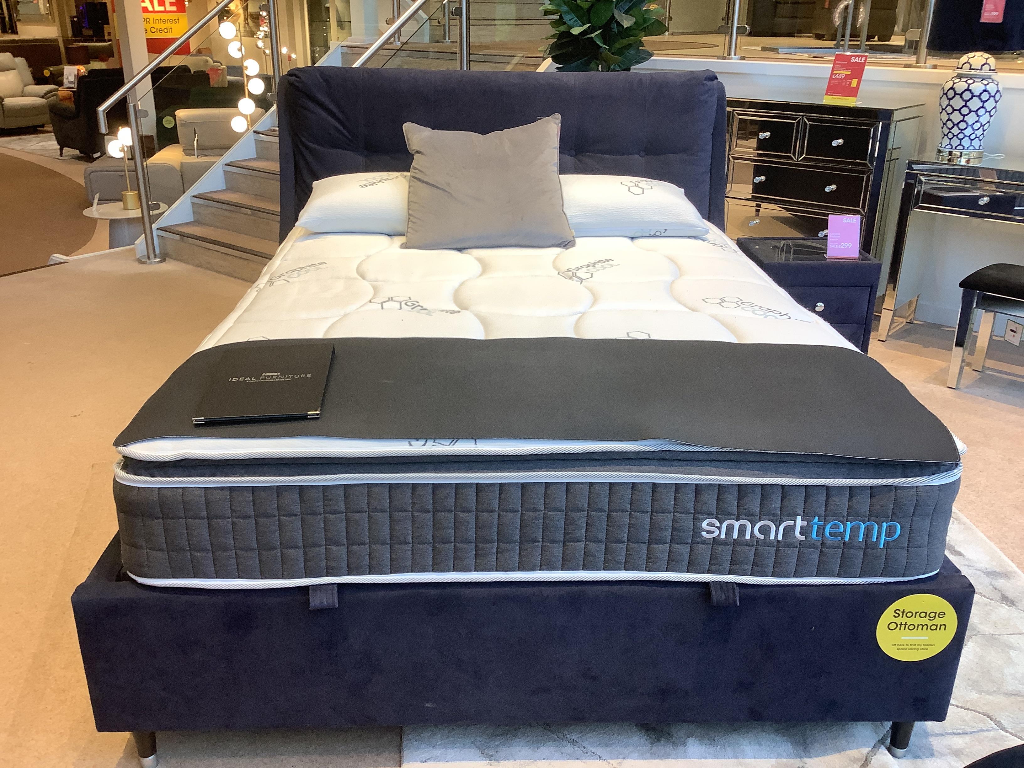 JAVIER KING Size Ottoman Bed Frame in  on Furniture Village