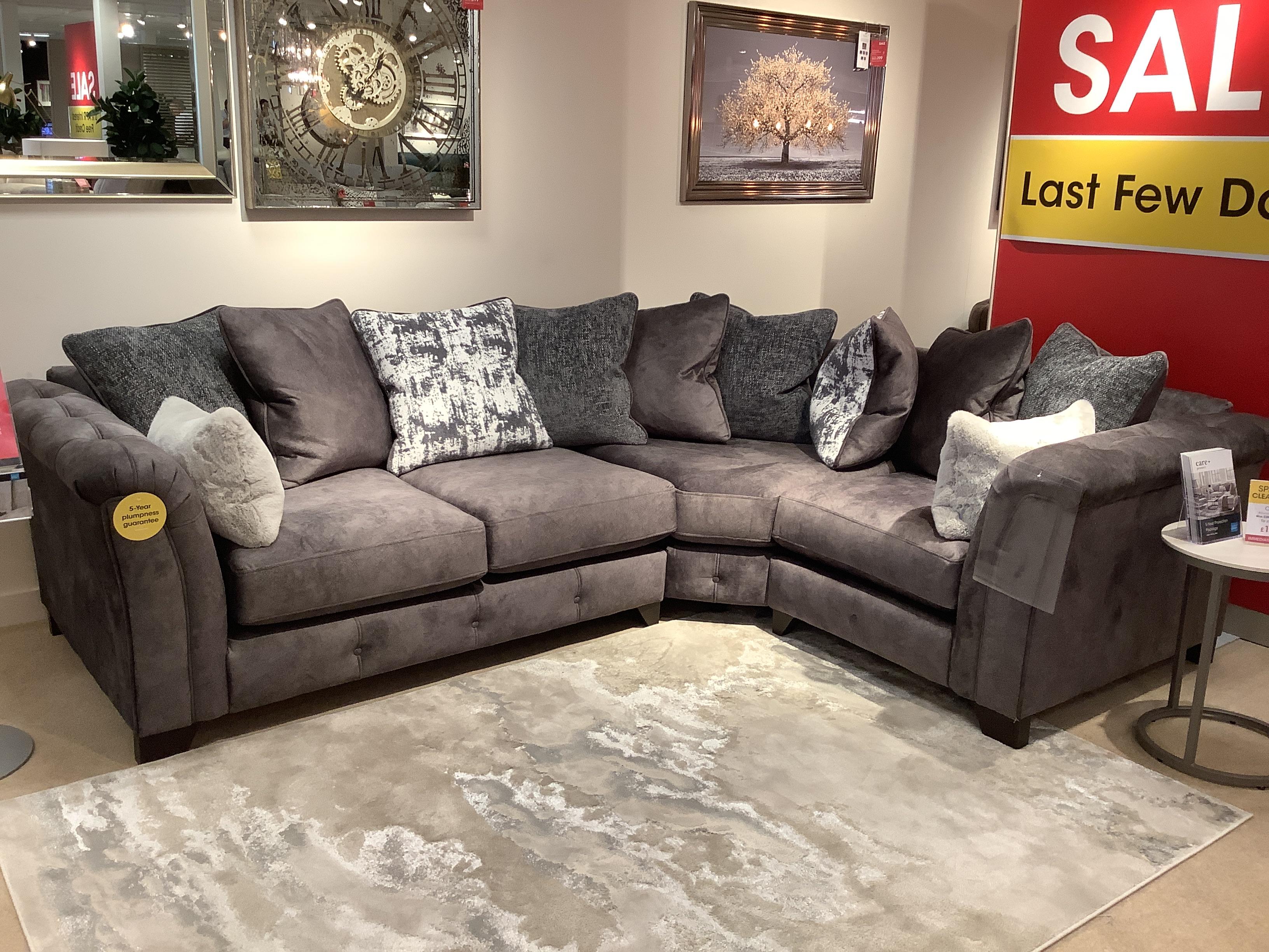 Aura - righthand facing corner in  on Furniture Village