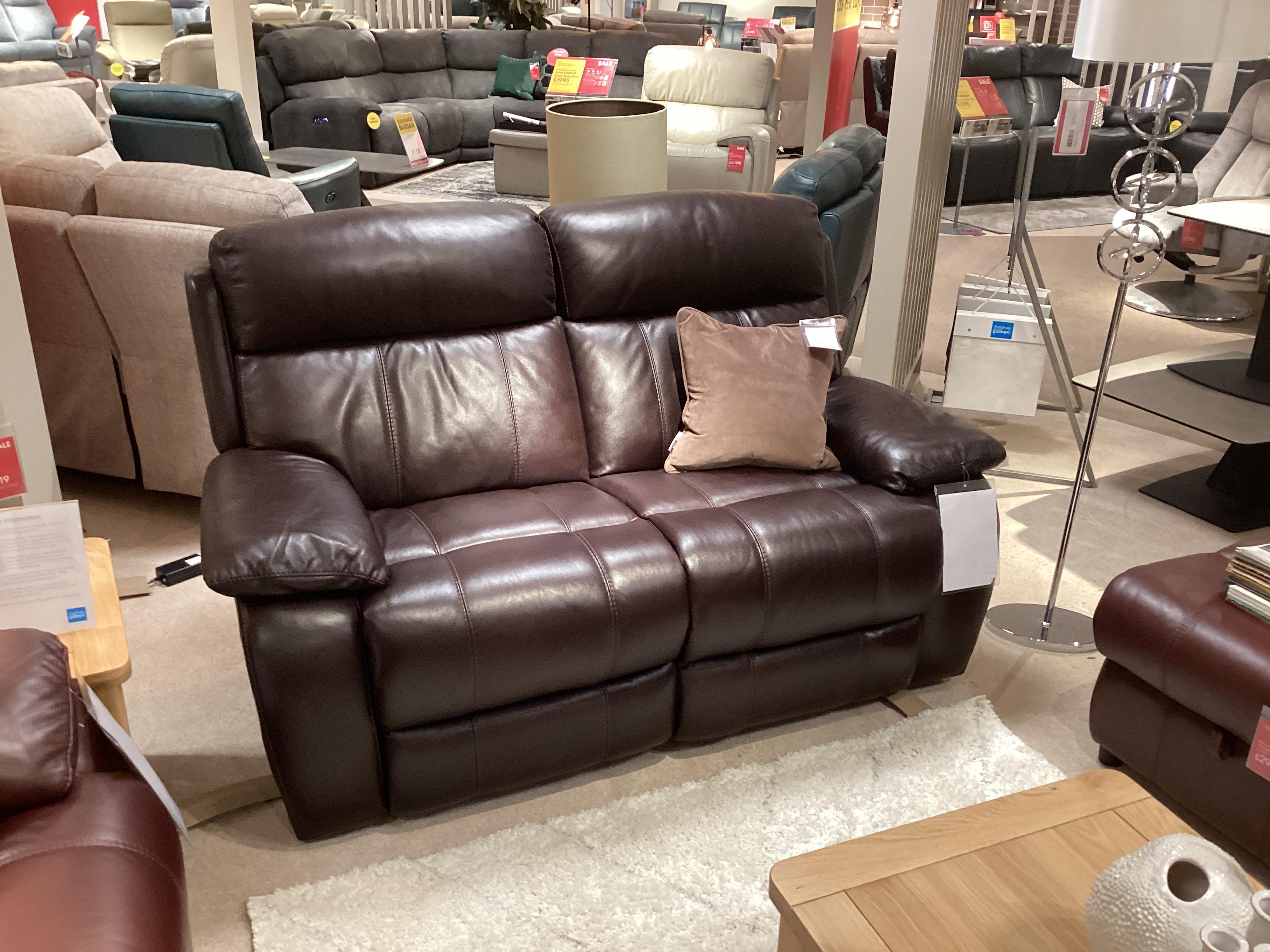 Moreno 2 seater power recliner sofa in  on Furniture Village