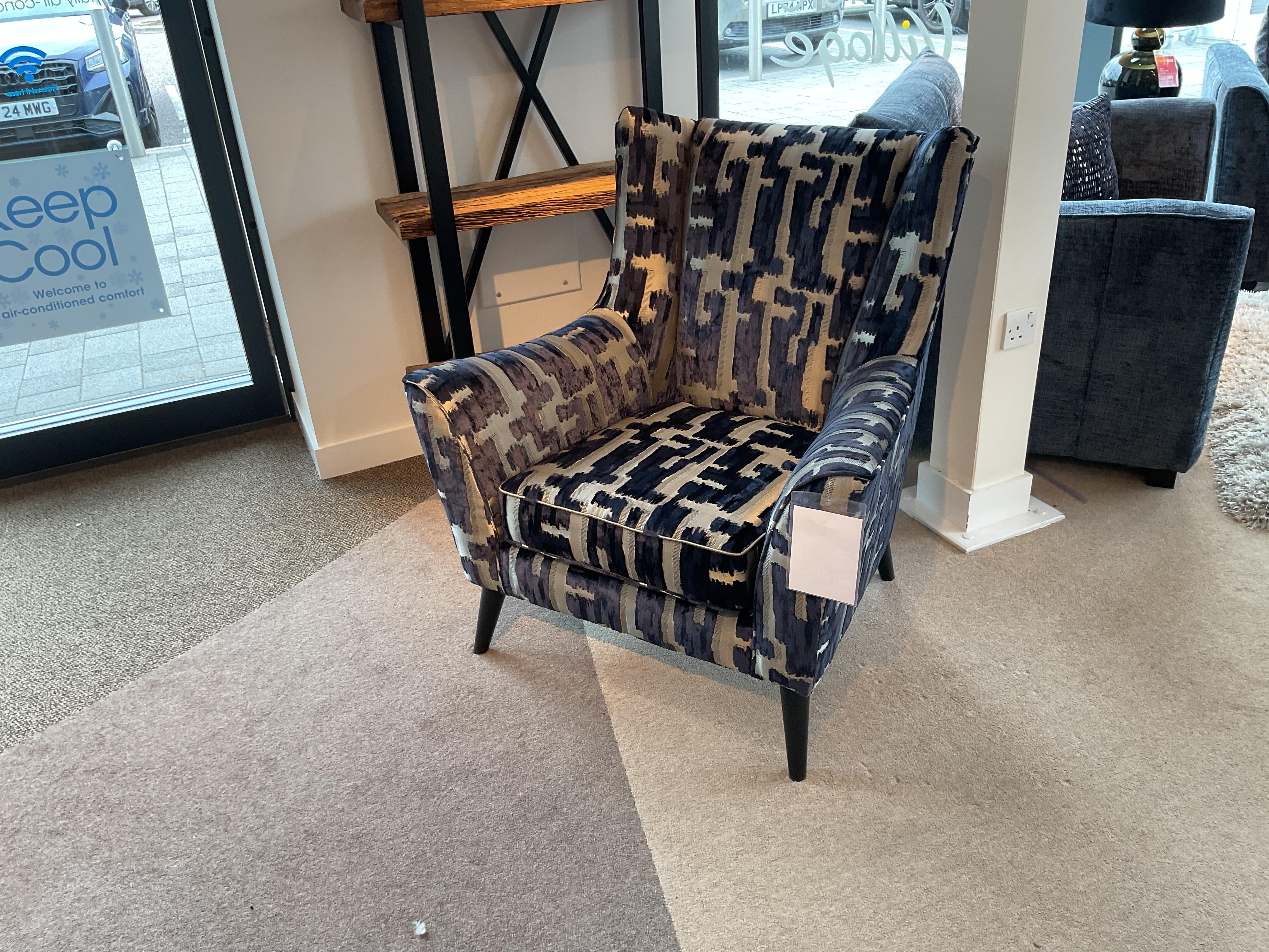 Palace Wing Chair in  on Furniture Village