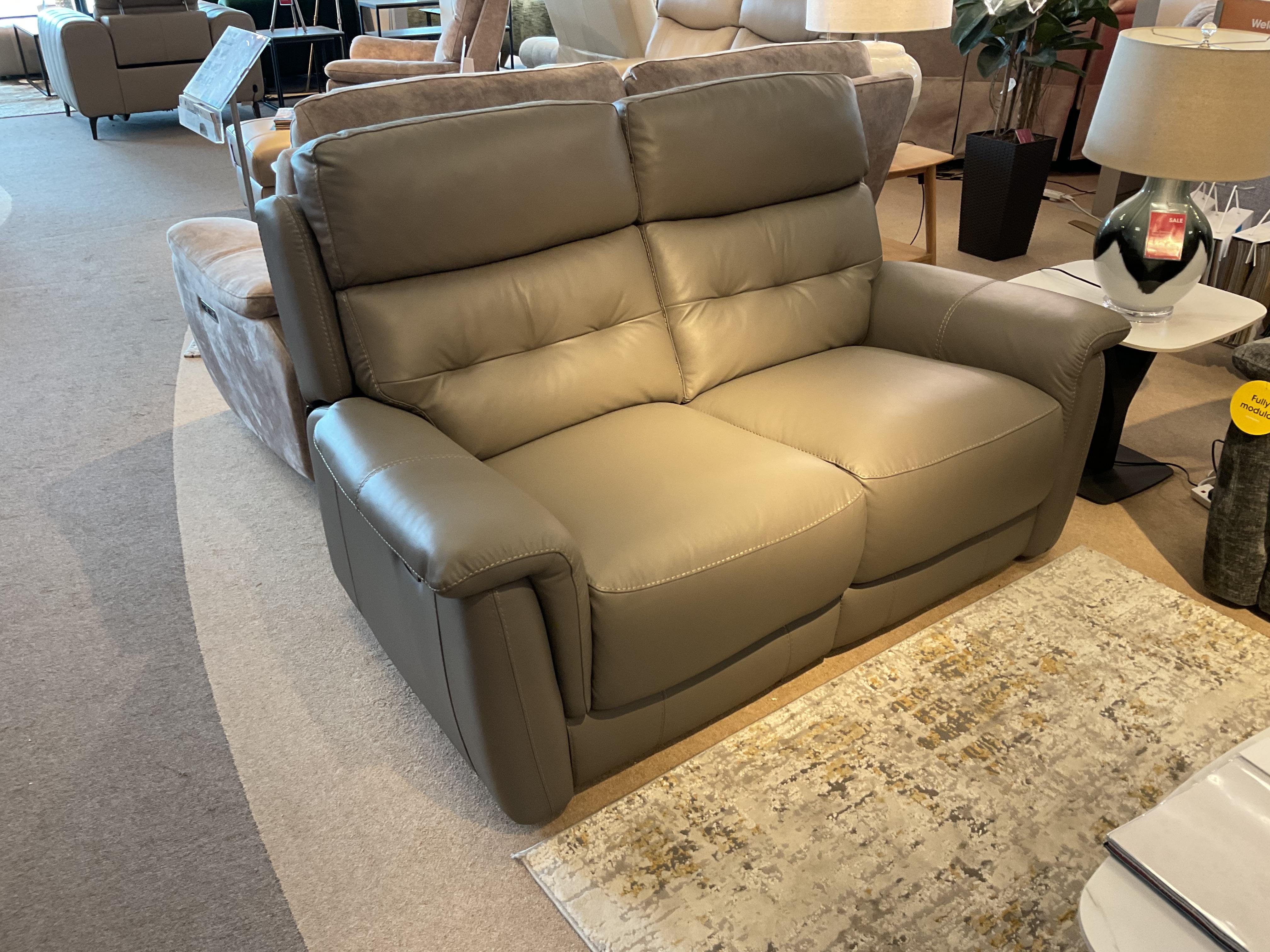 Springer 2 Seater and Stool in  on Furniture Village