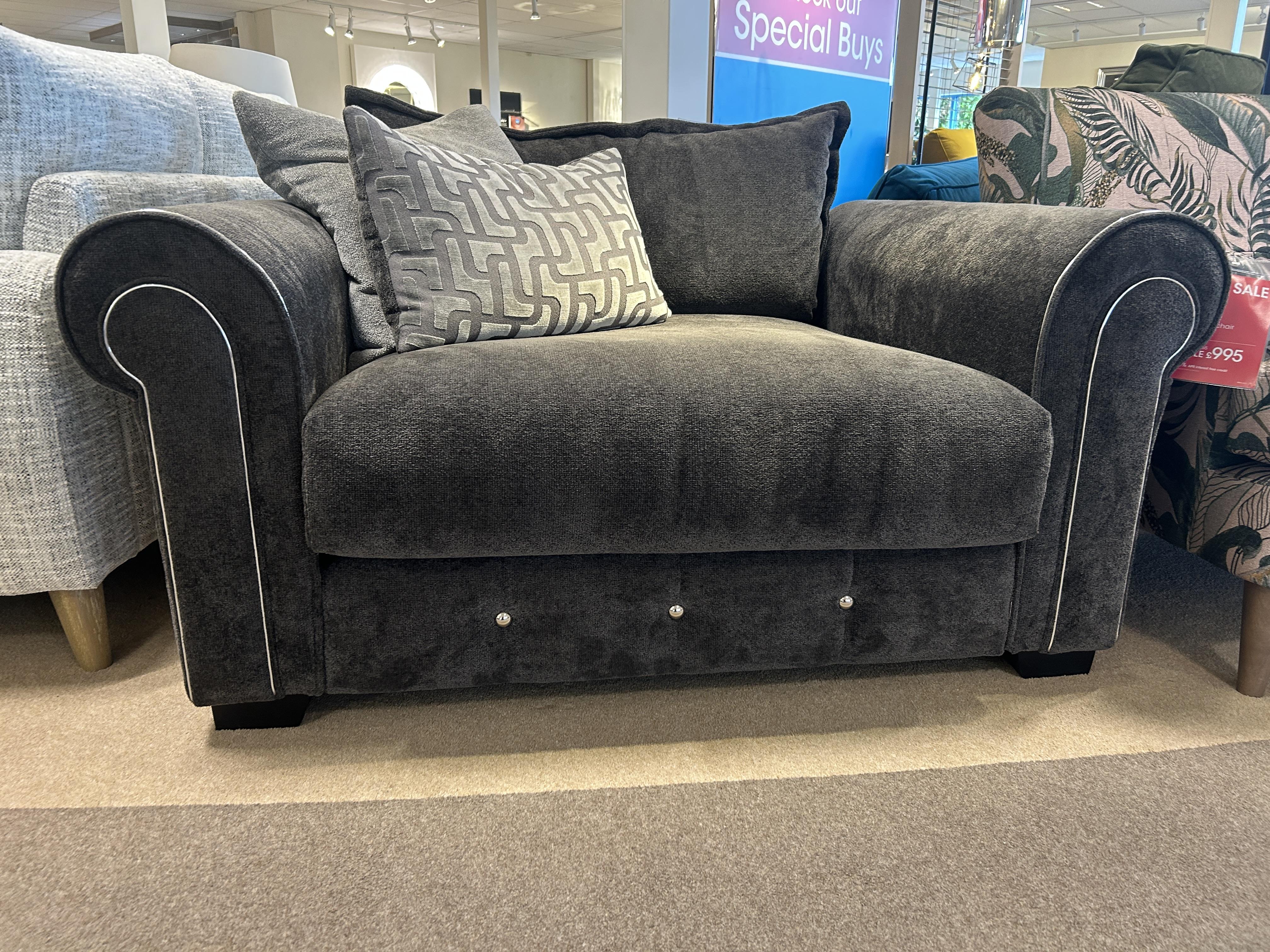 Sumptuous Snuggler Chair in  on Furniture Village
