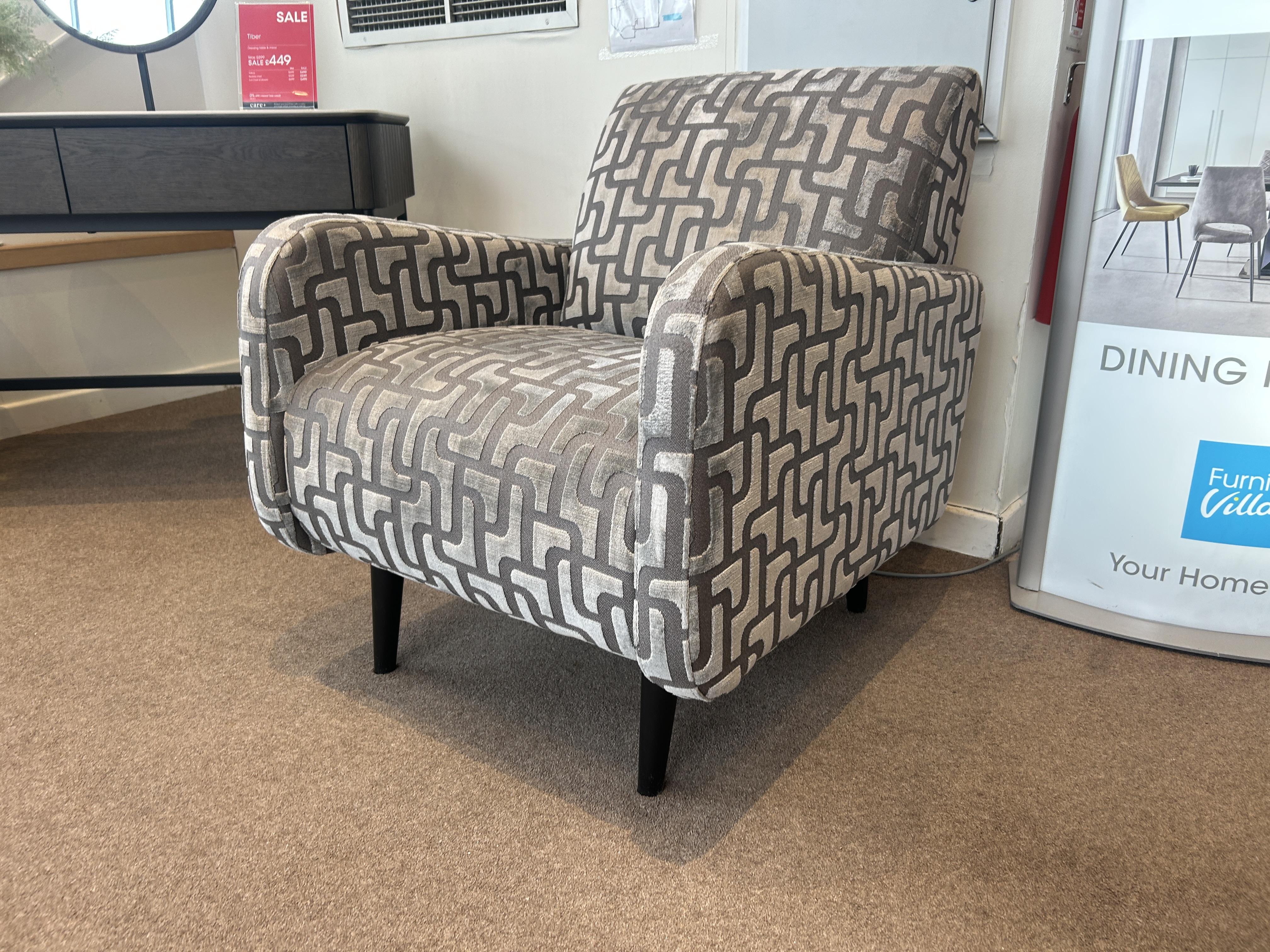 Sumptuous Accent Chair in  on Furniture Village
