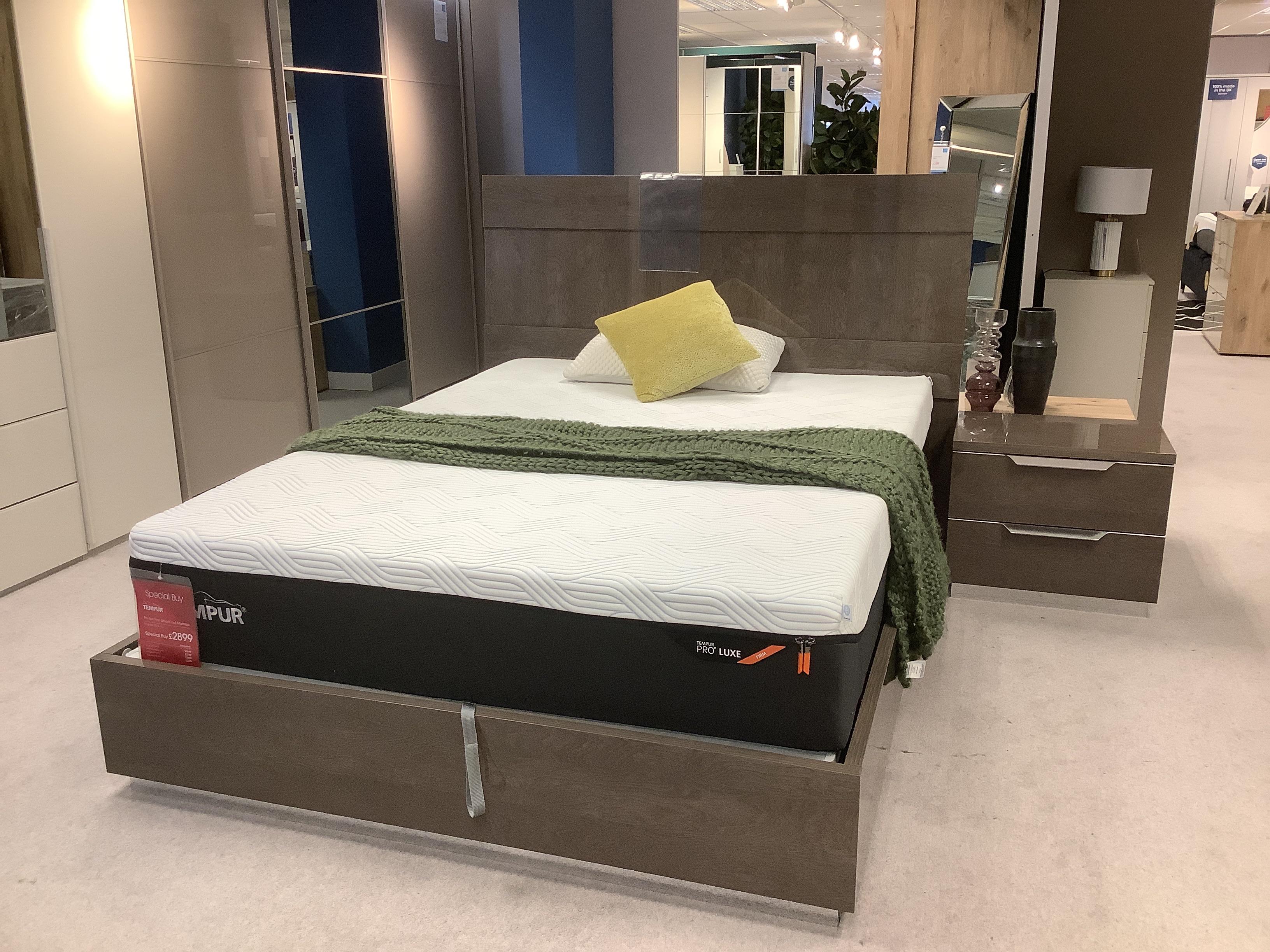 Venezia Kingsize Ottoman Bedframe,Bedside & Wardrobe in  on Furniture Village