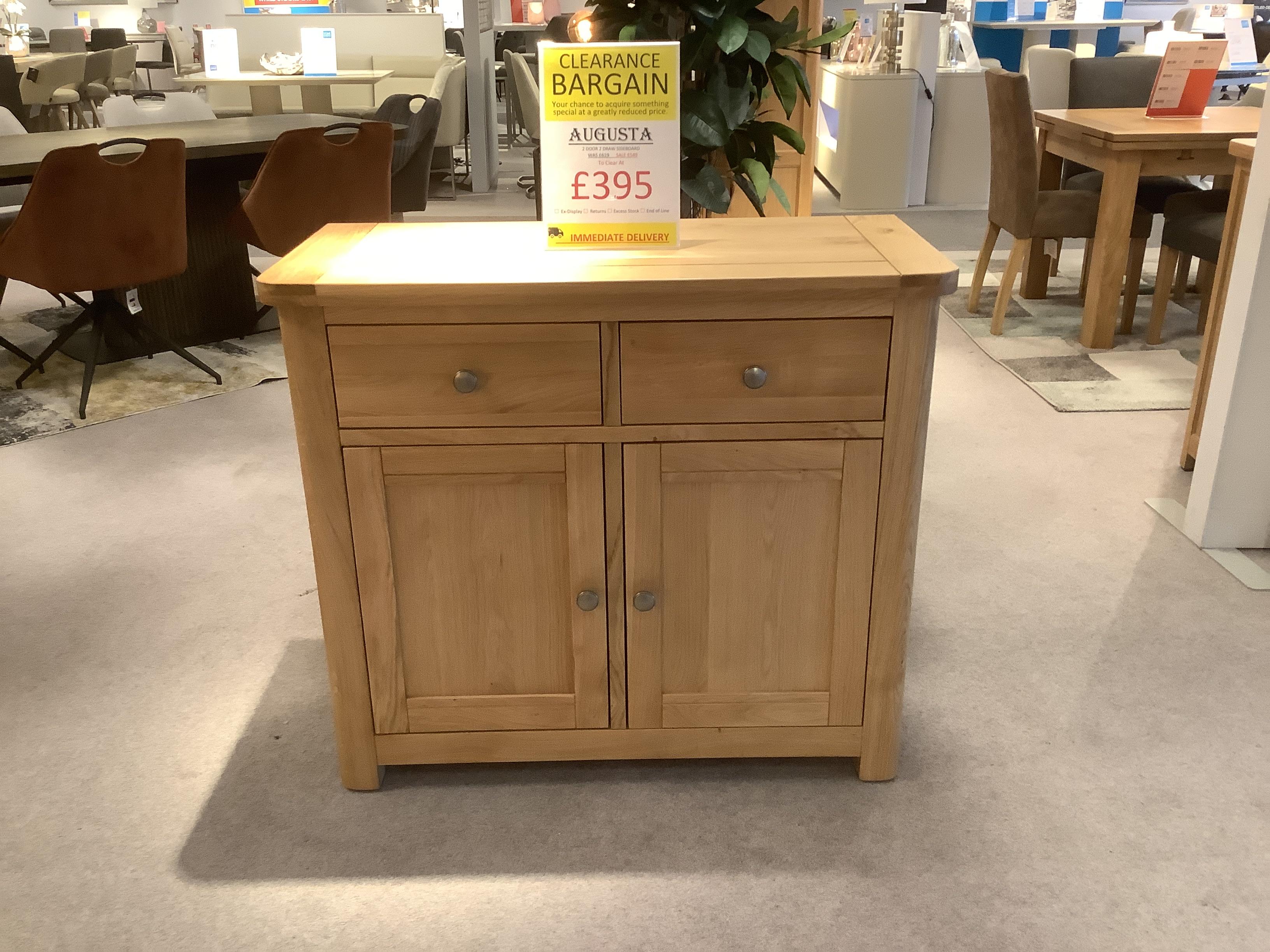 Augusta 2 Door Sideboard in  on Furniture Village