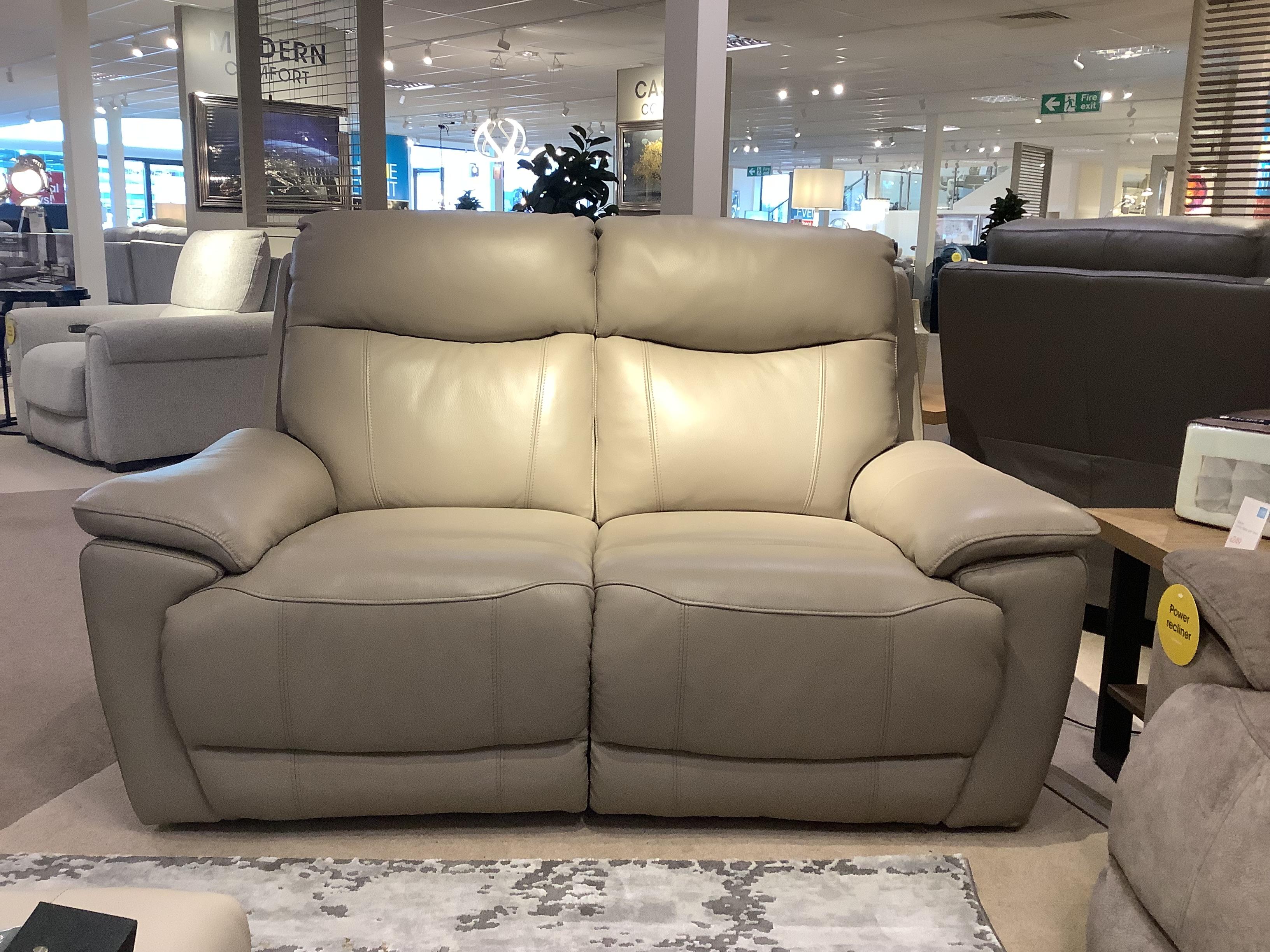 Sloane 2 seater power recliner in  on Furniture Village