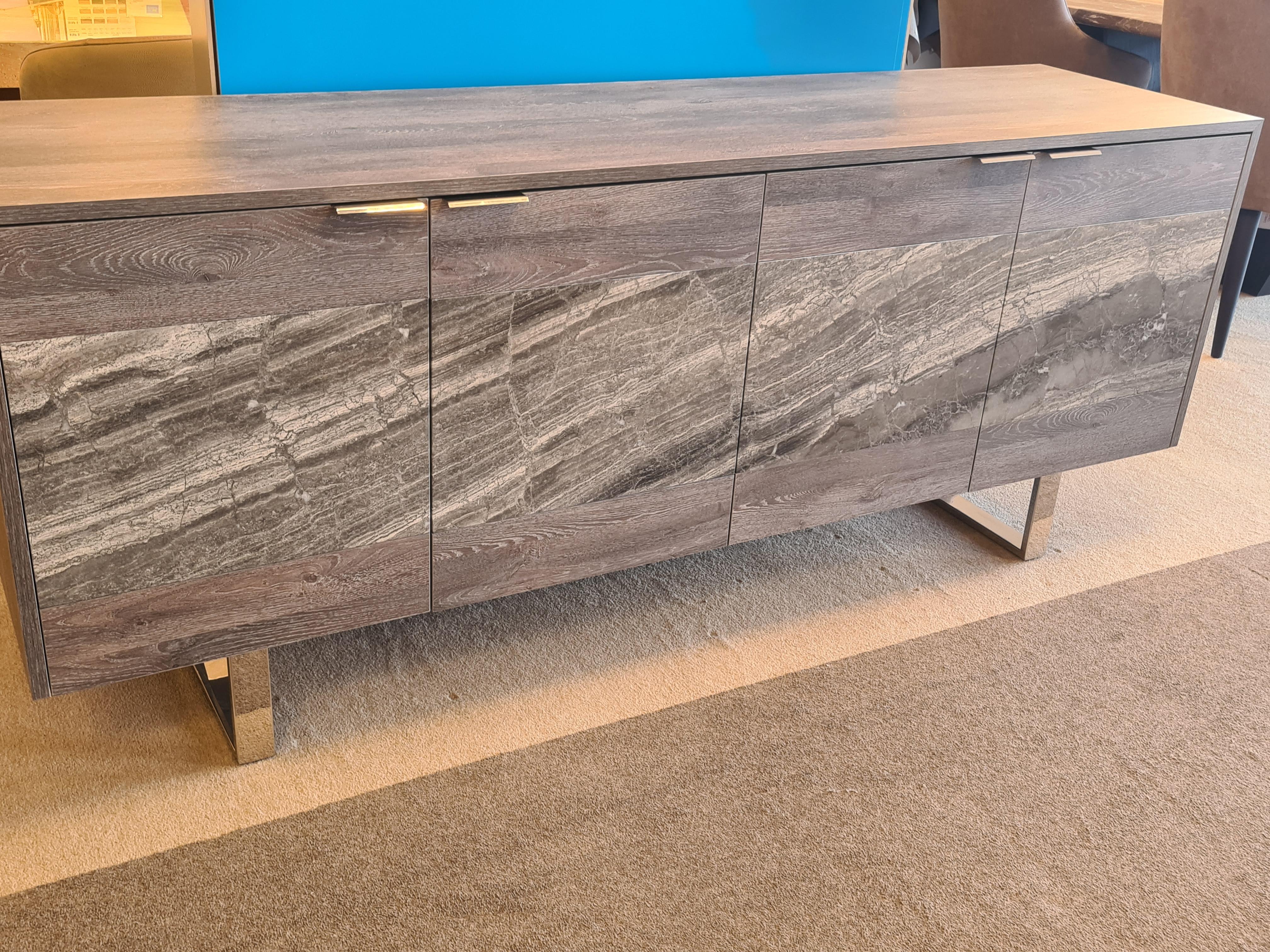 Stone International 4 Door Sideboard in  on Furniture Village