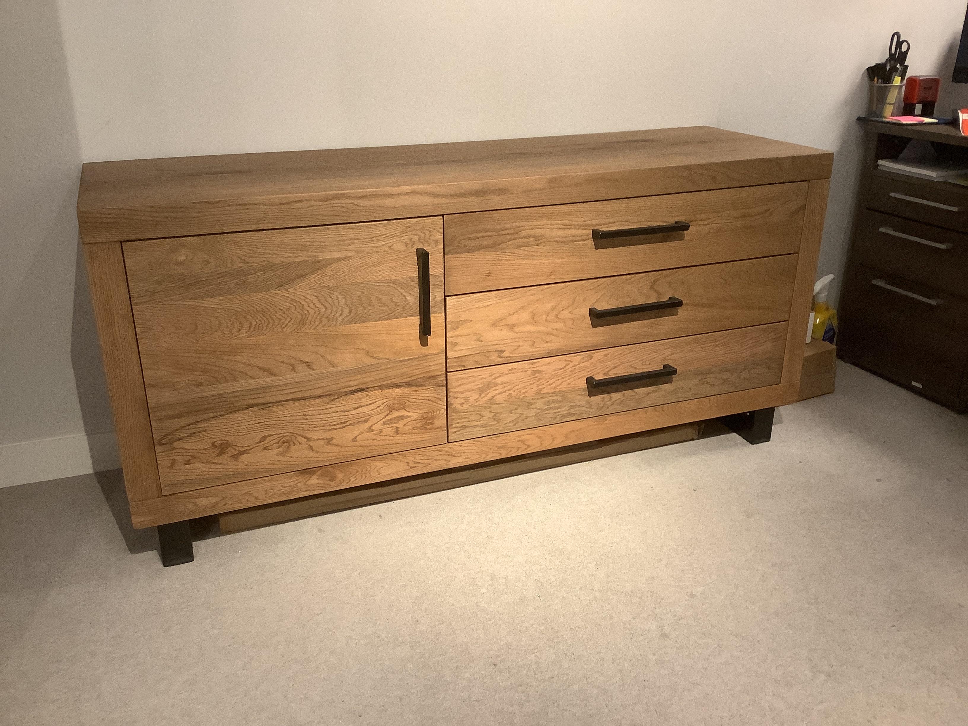 Loki 3 Door Sideboard in  on Furniture Village