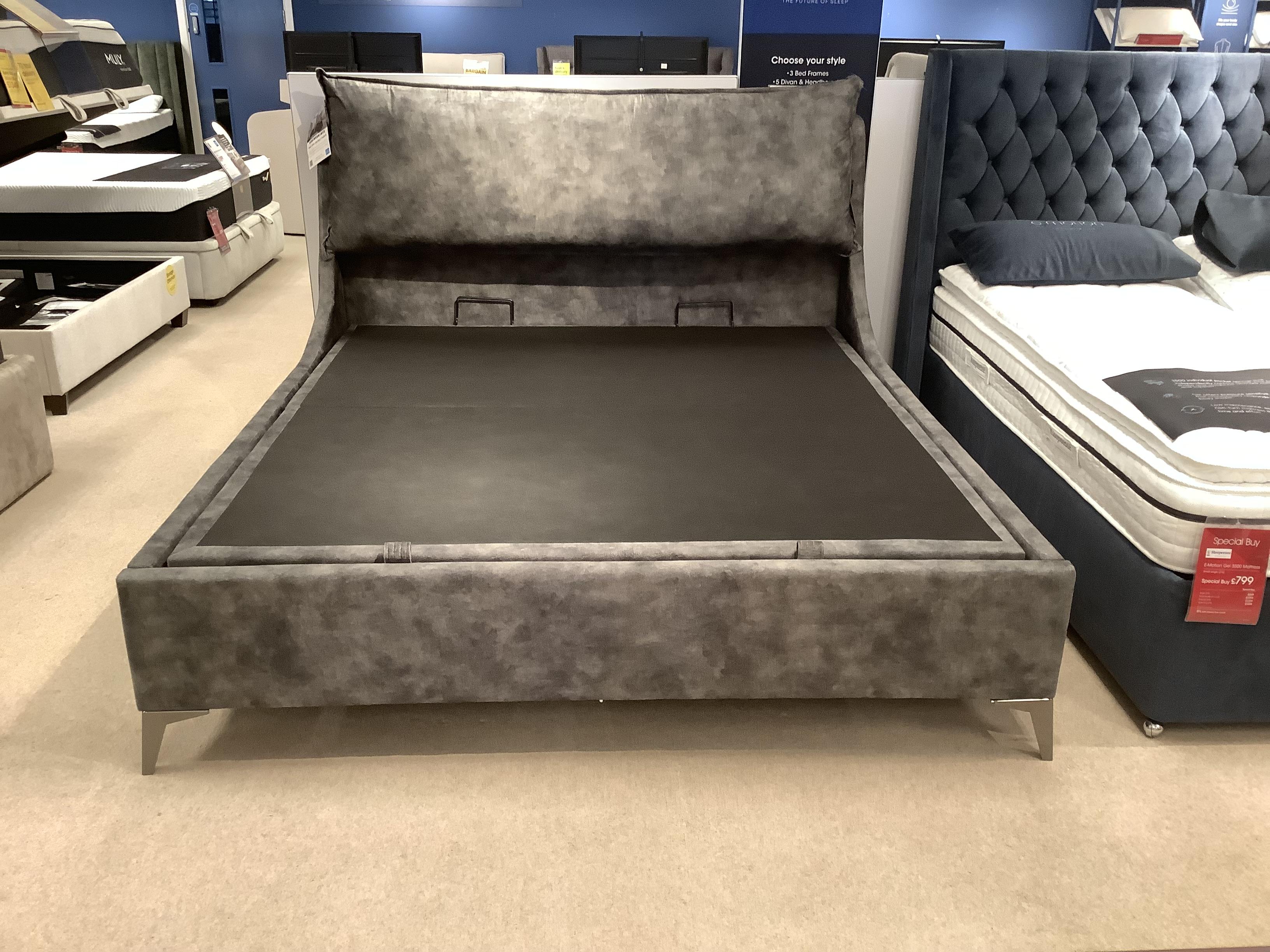 Sanctuary Superking Ottoman Bedframe in  on Furniture Village