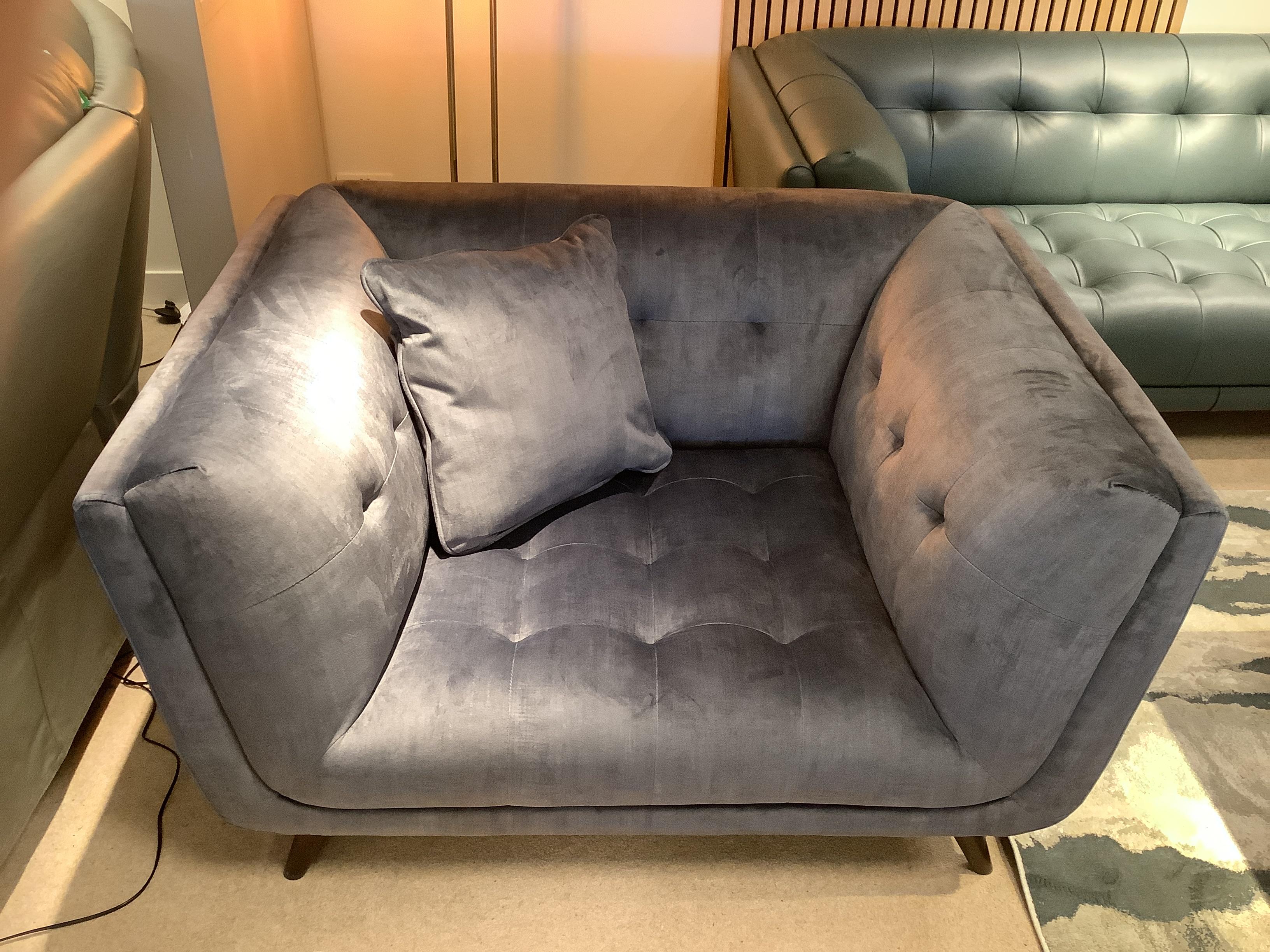 Rene cuddler chair in  on Furniture Village