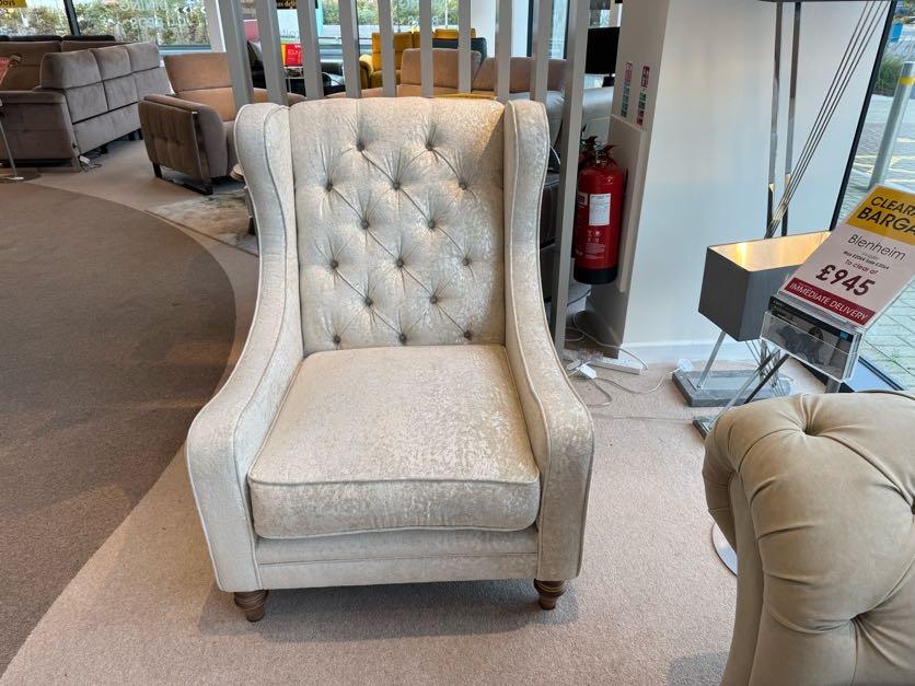 BLENHEIM WING CHAIR SAVOY in  on Furniture Village