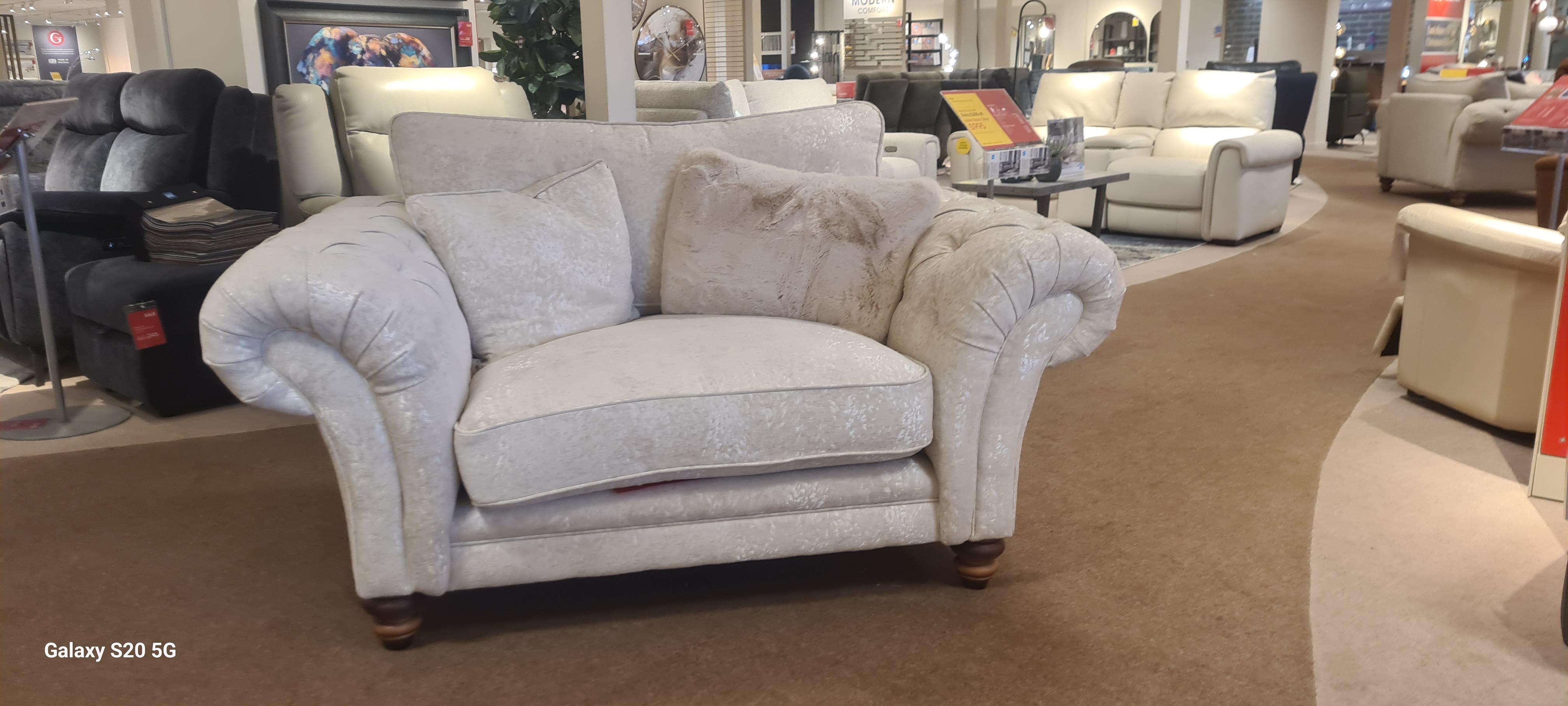 Blenheim snuggler chaur in  on Furniture Village