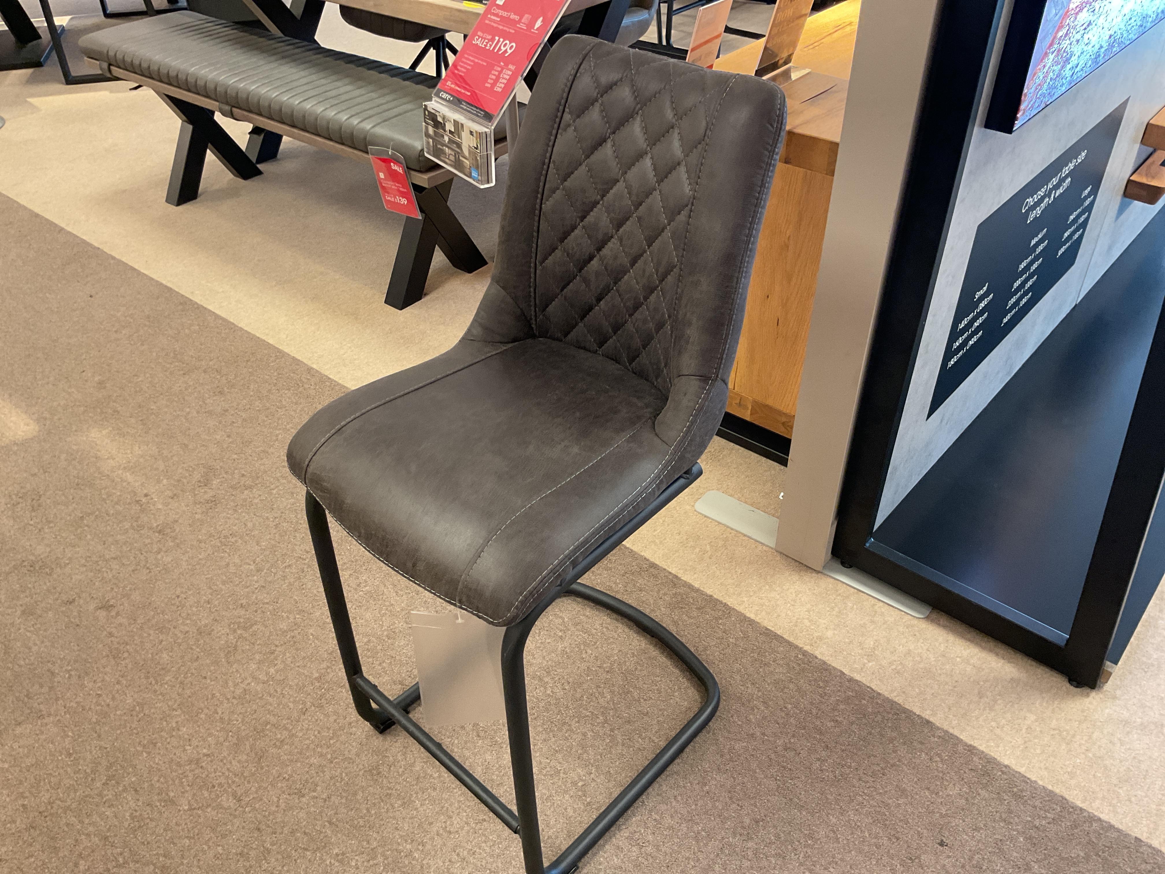 Baltimore bar stool in  on Furniture Village
