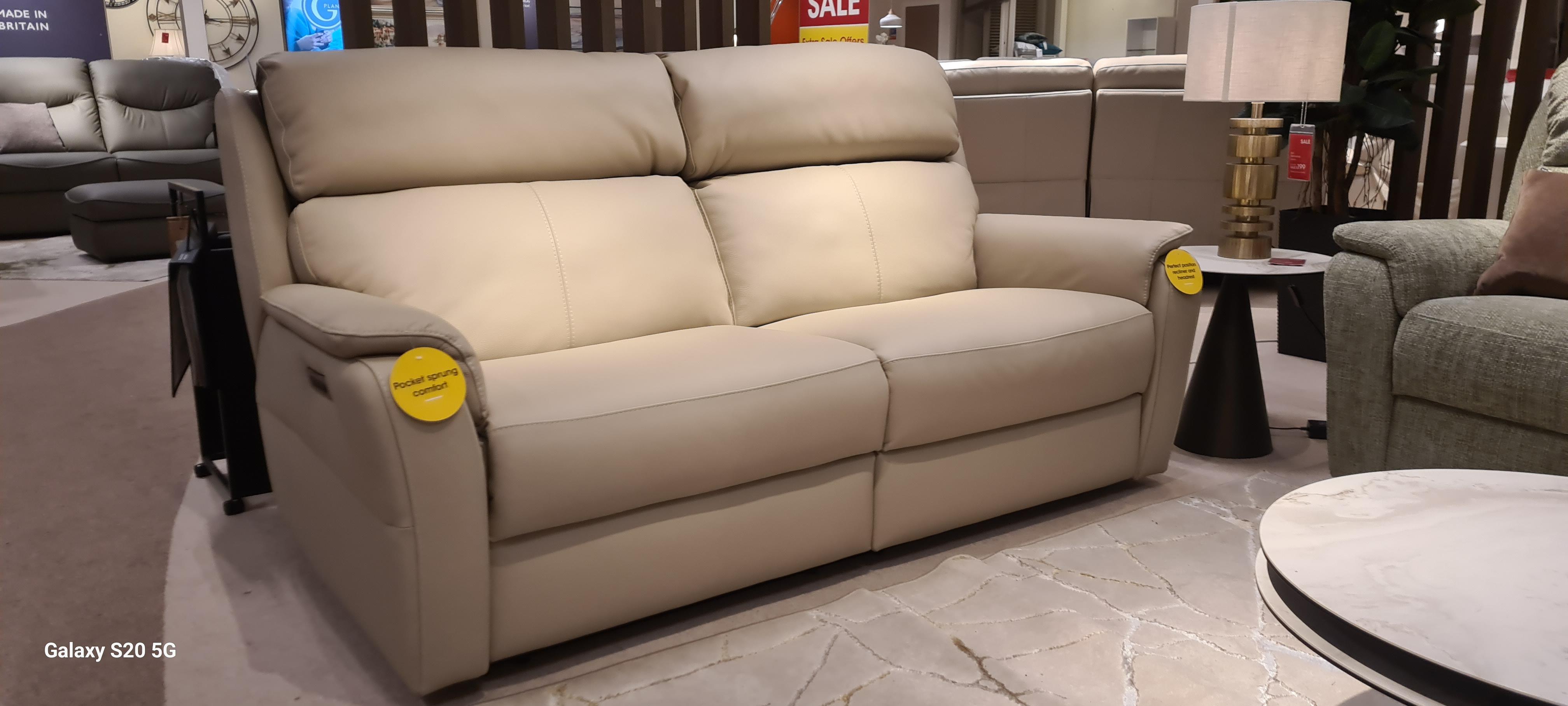 Vito 3 seater recliner, recliner chair and storage footstool in  on Furniture Village