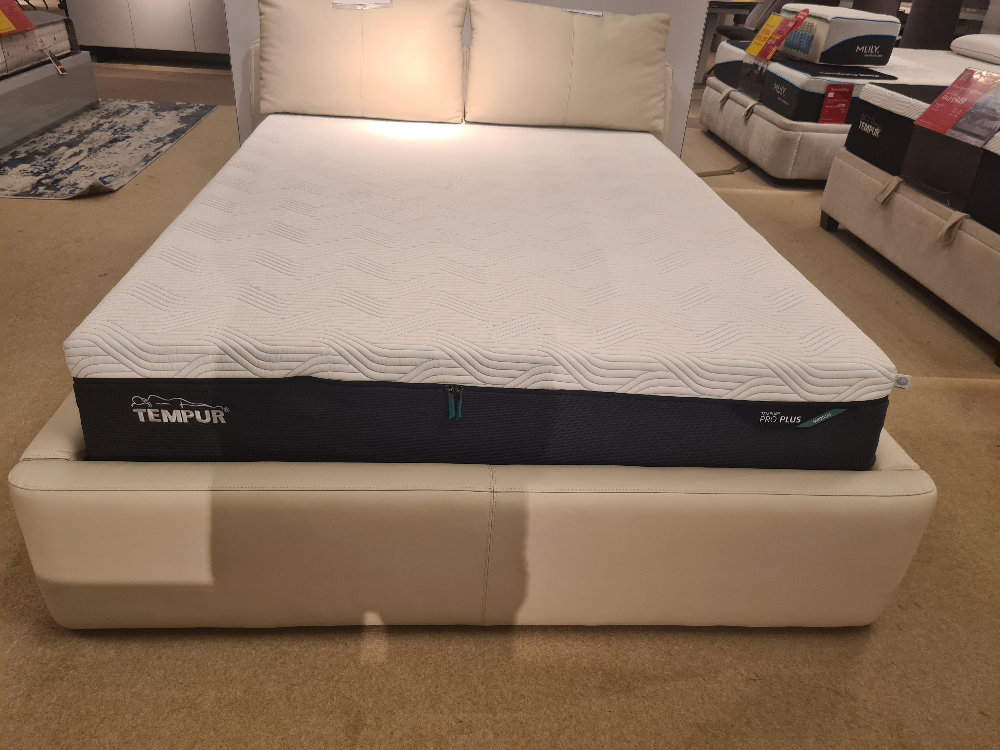 Tyrell 5'0 kingsize leather Ottoman Bedrame ( mattress not included ) in  on Furniture Village