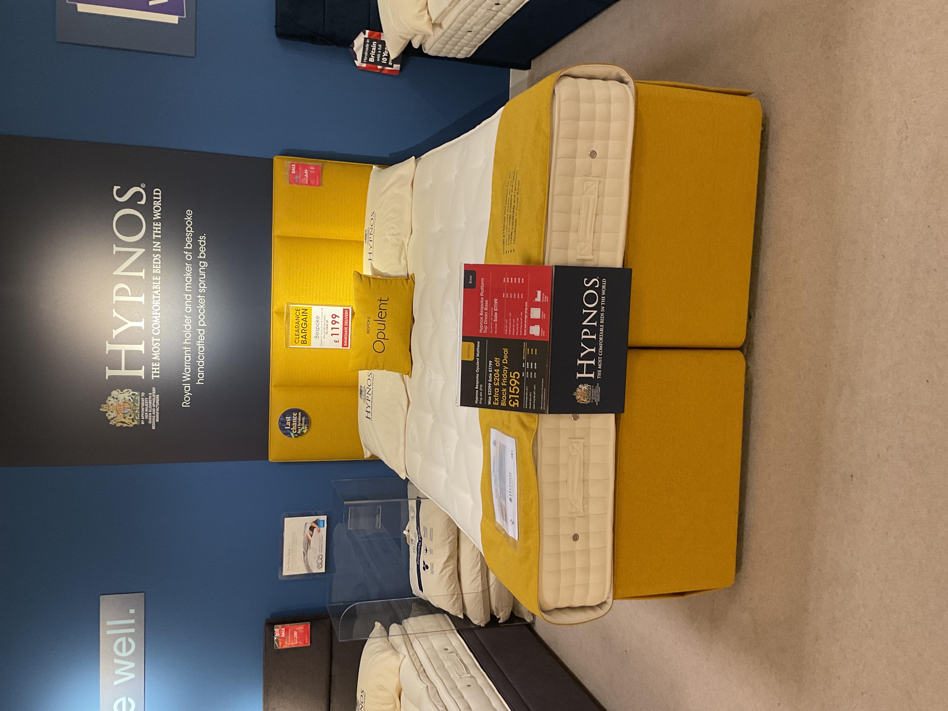 Bespoke Opulent Hideaway storage divan set & Chesham HB in  on Furniture Village