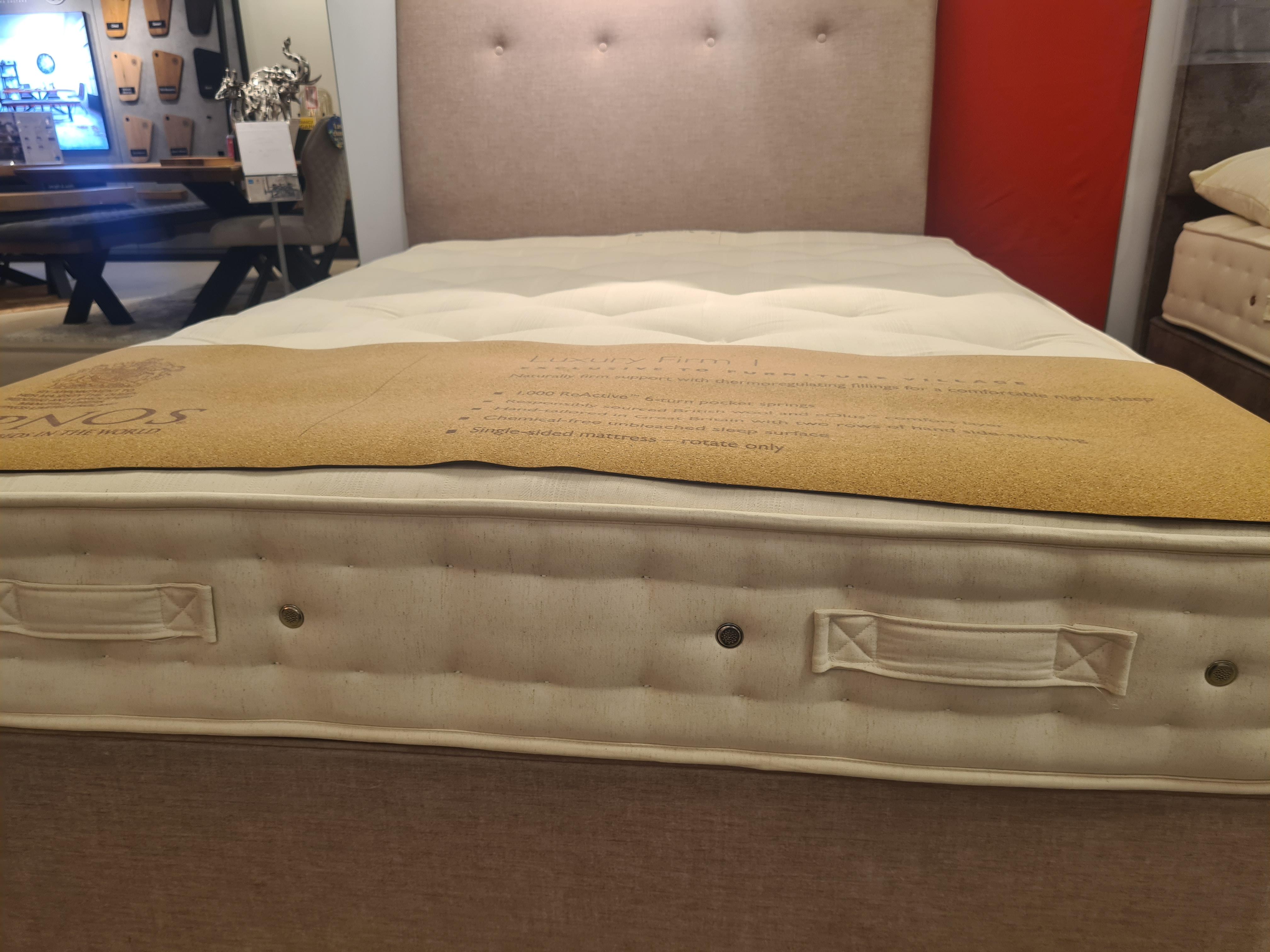Hypnos Luxury Firm1 4'6 Divan Set in  on Furniture Village