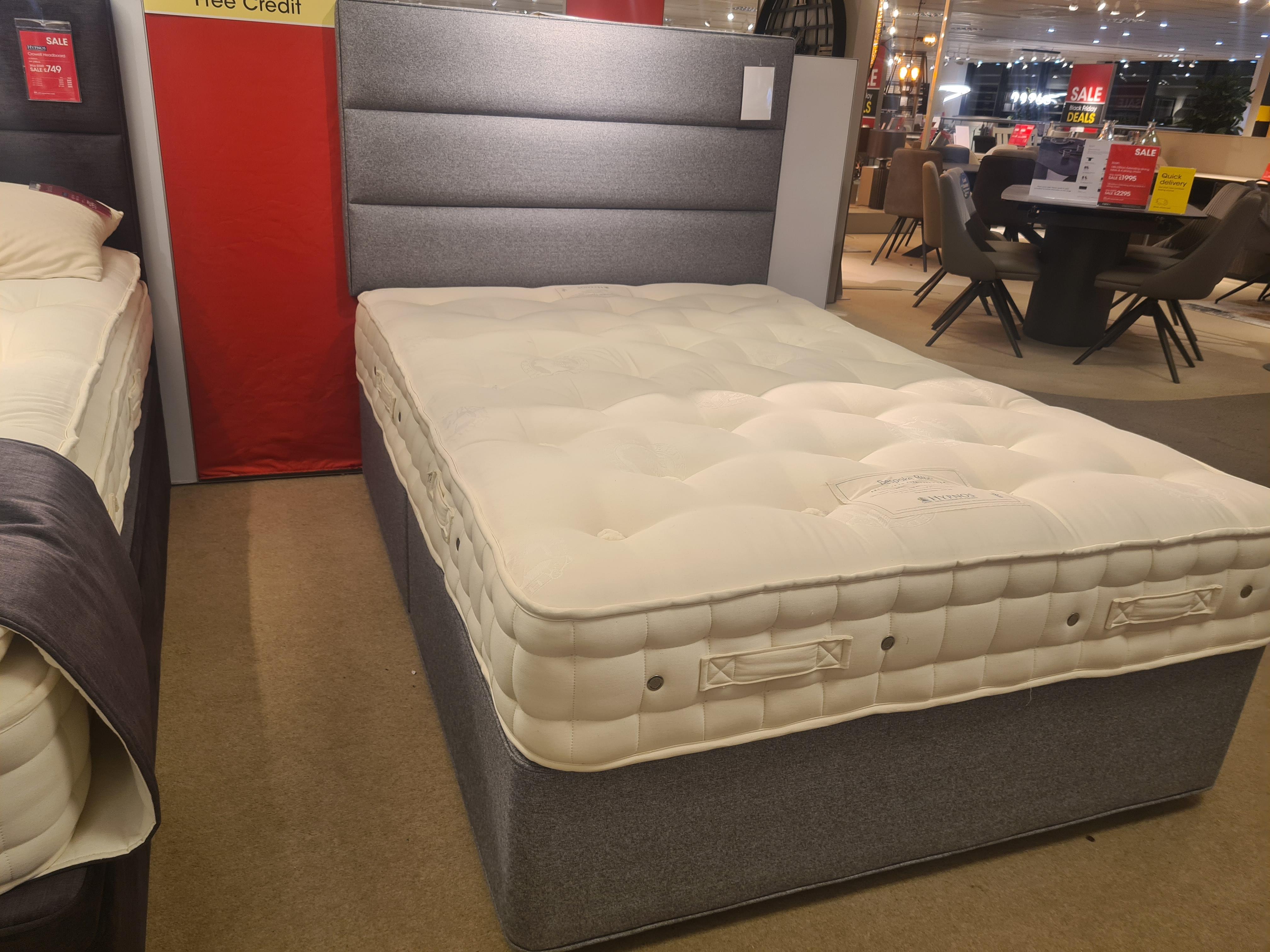 Hypnos Bespoke Bliss 4'6 Double Divan Set in  on Furniture Village