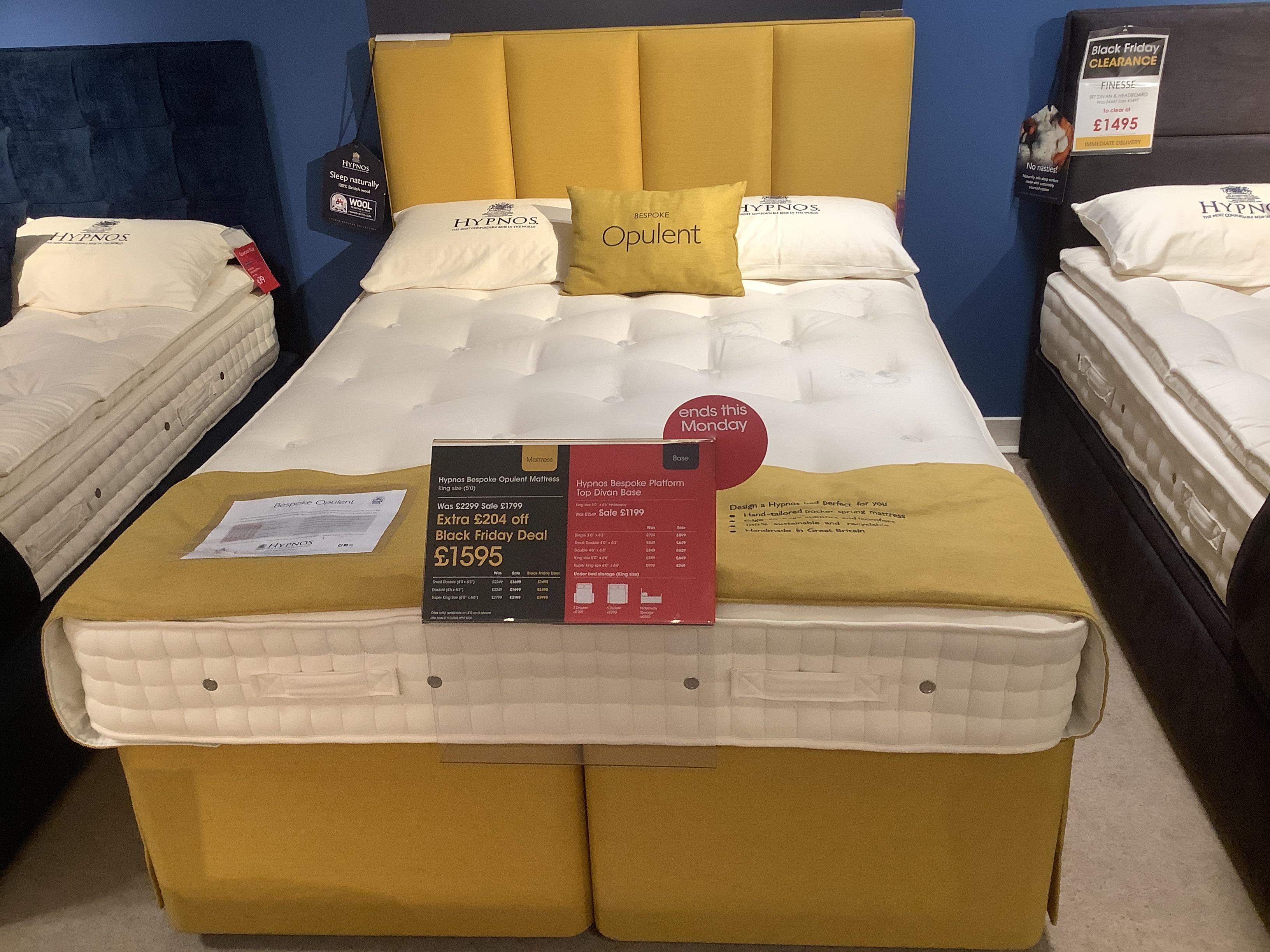 Opulent divan bed in  on Furniture Village