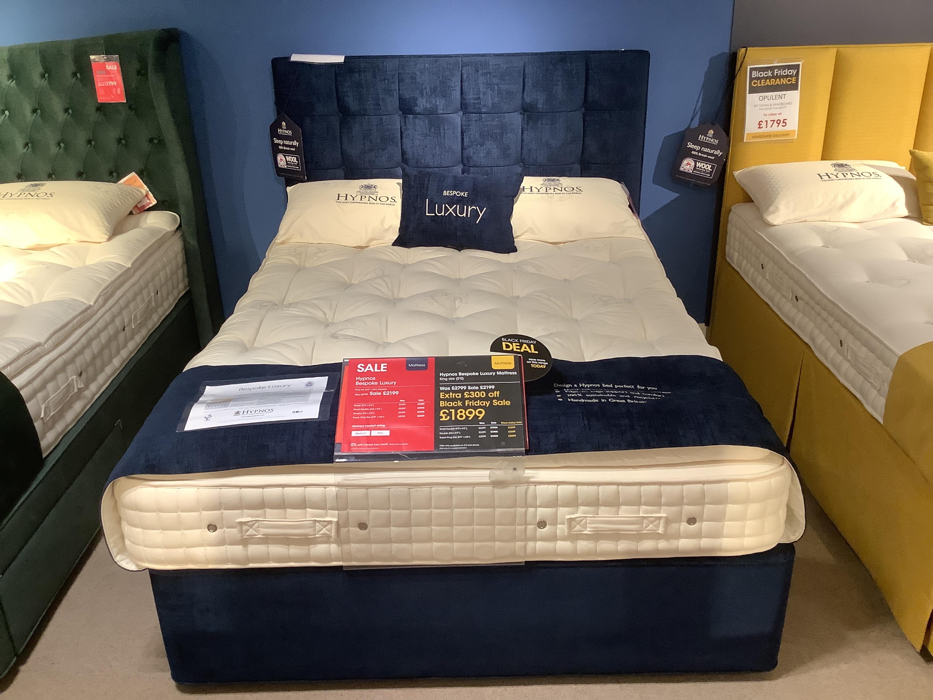 Luxury 5’ divan in  on Furniture Village