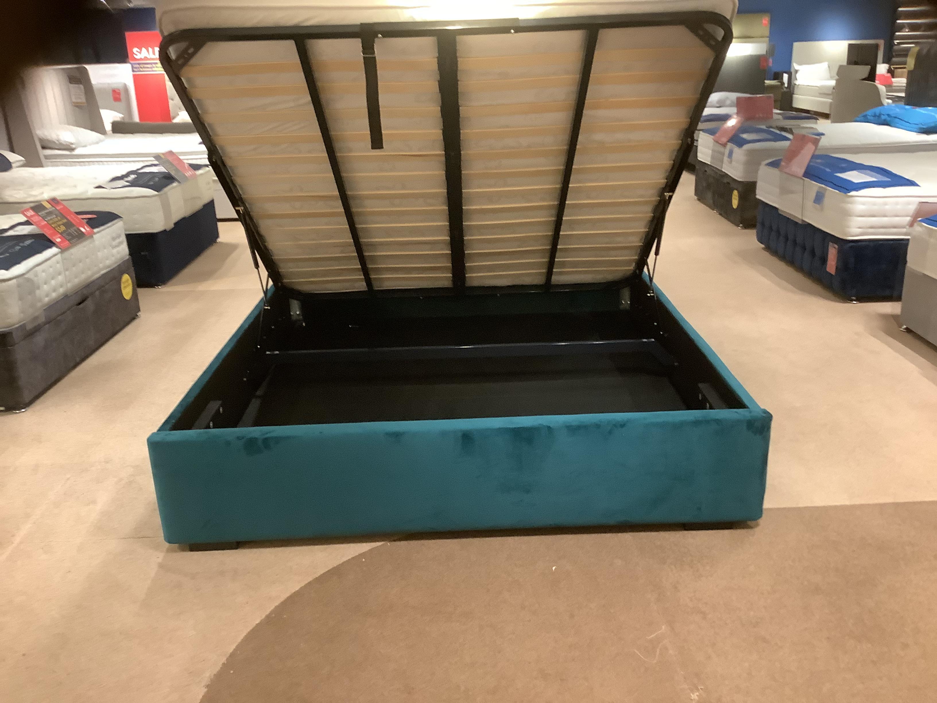 Bauer 6&rsquo;0 Ottoman Frame and mattress in  on Furniture Village