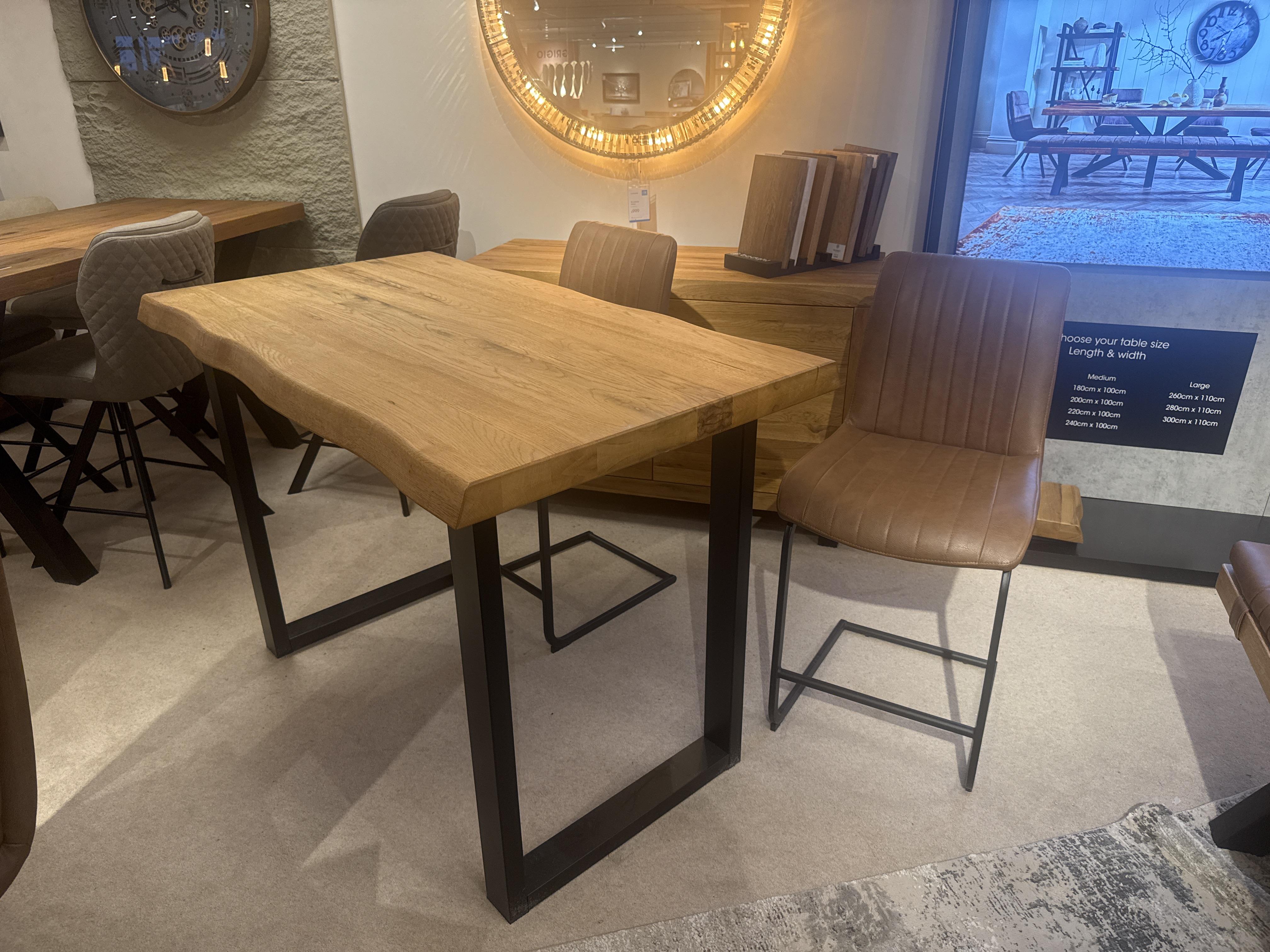 Compact Terra Bar Table and 2 Stools in  on Furniture Village