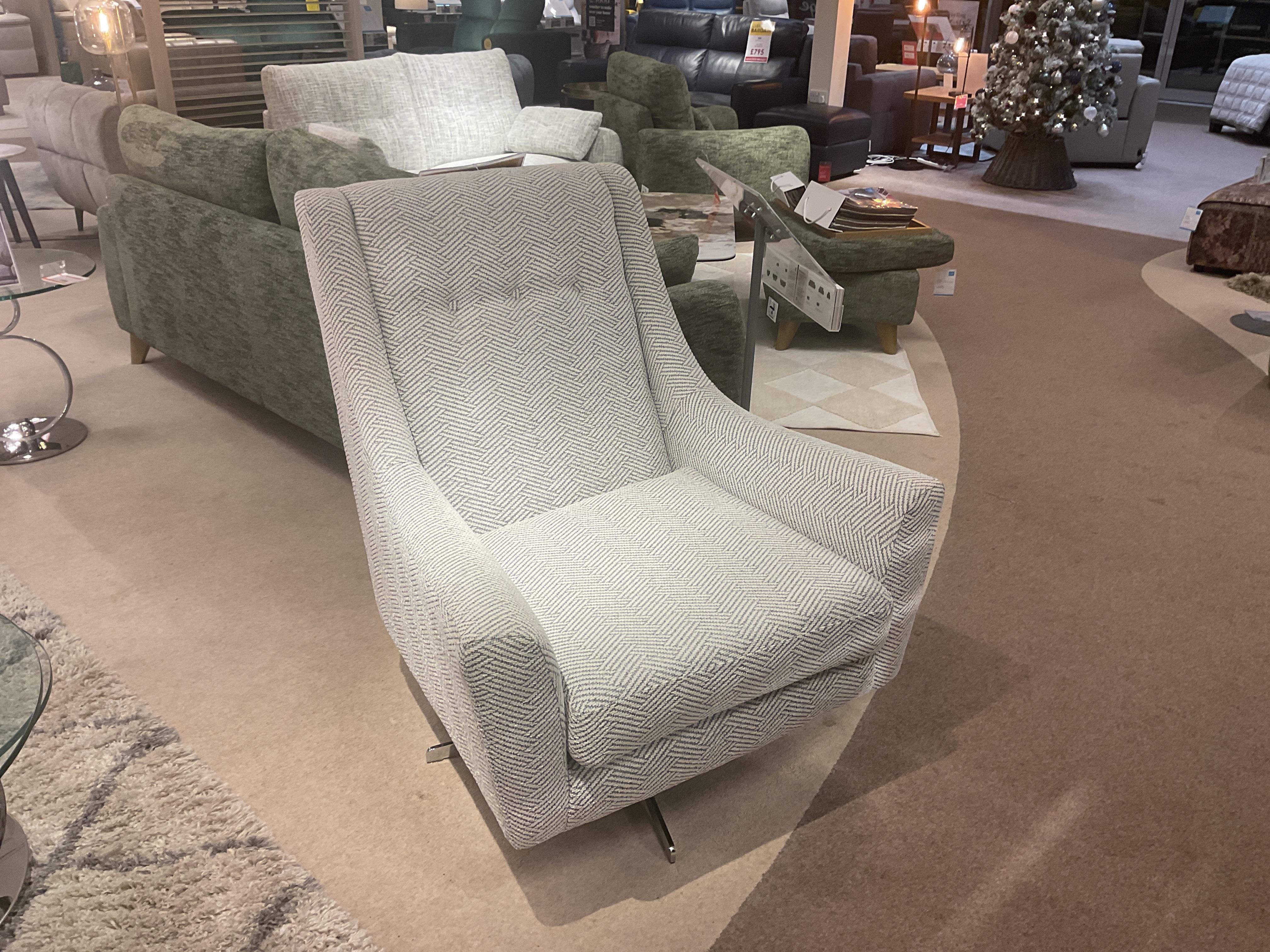Legend Swivel Chair in  on Furniture Village