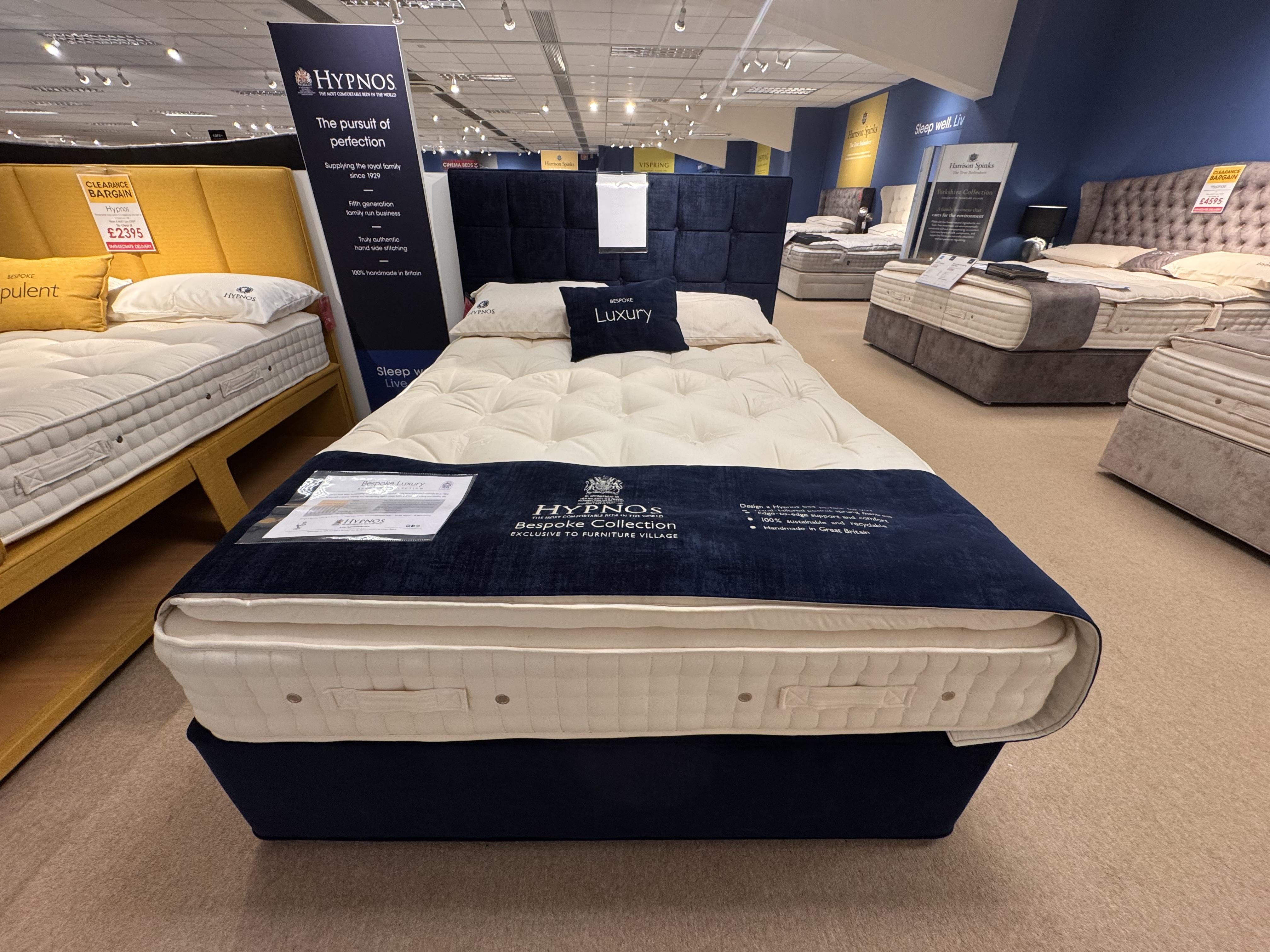 Bespoke luxury 5&rsquo;0 2DDS & Mia H/B in  on Furniture Village