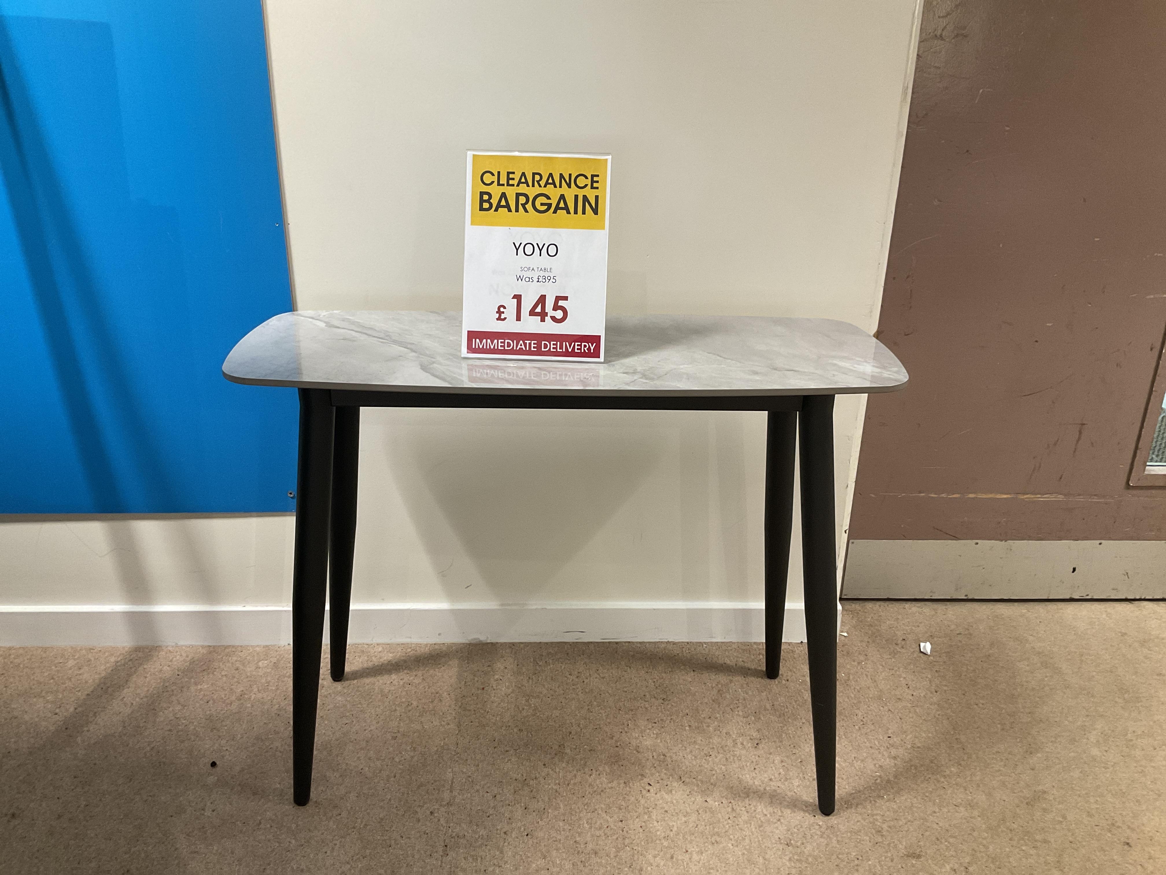 YOYO CONSOLE TABLE in  on Furniture Village