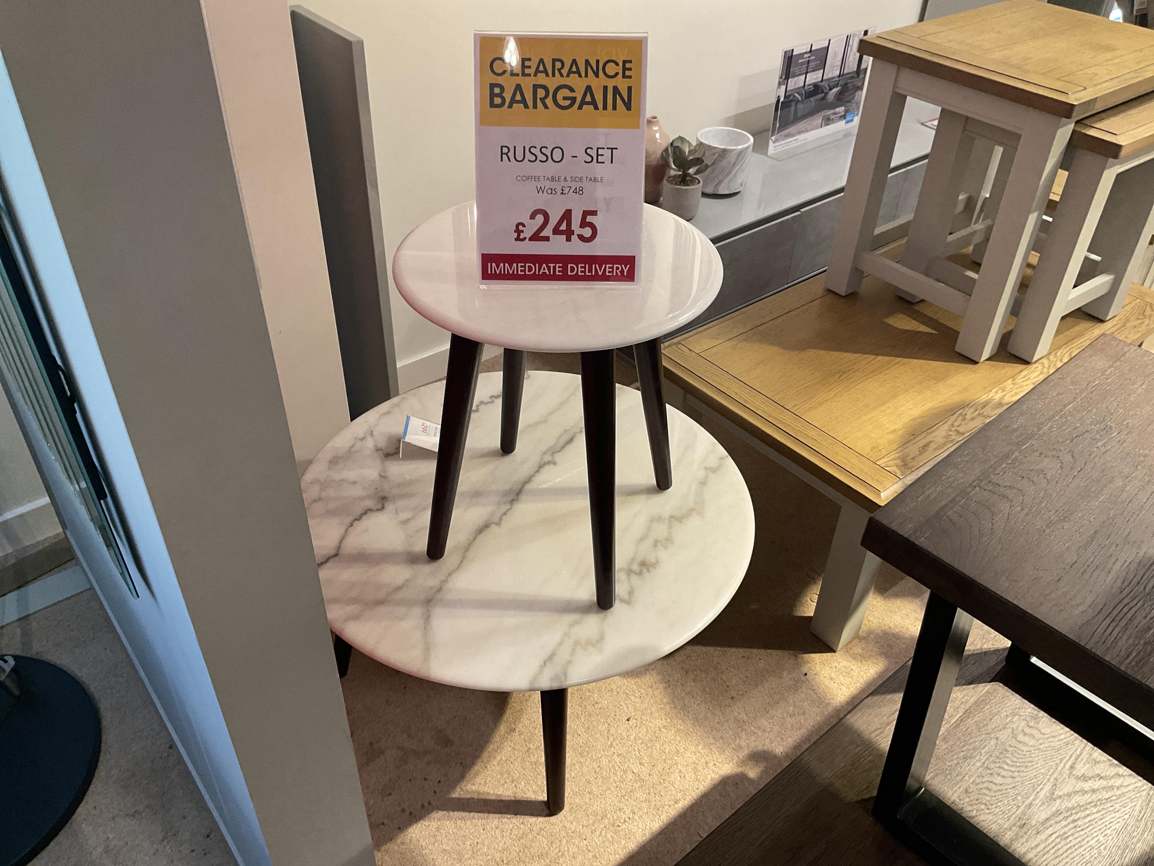 RUSSO - SET in  on Furniture Village