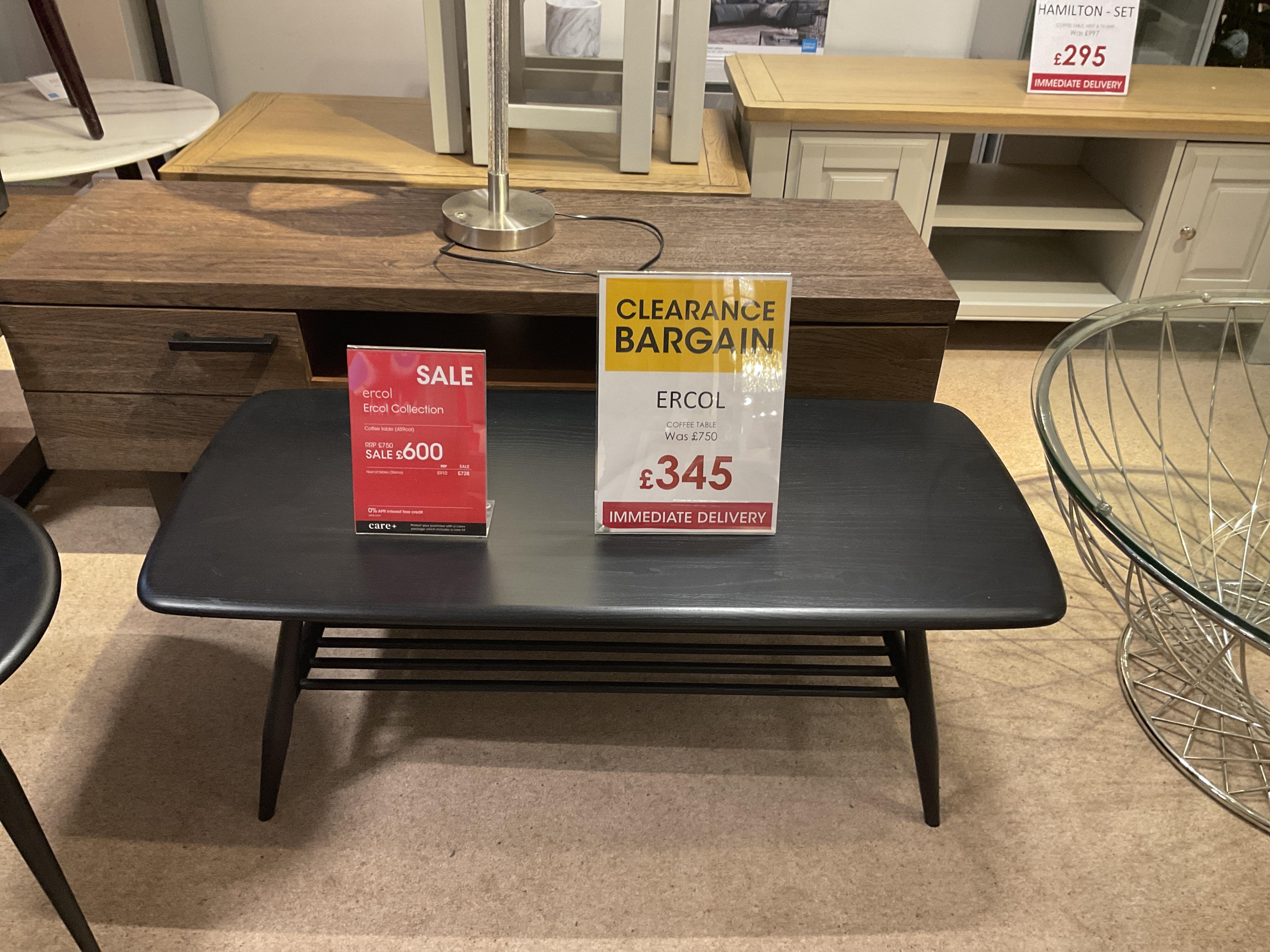 COFFEE TABLE in  on Furniture Village