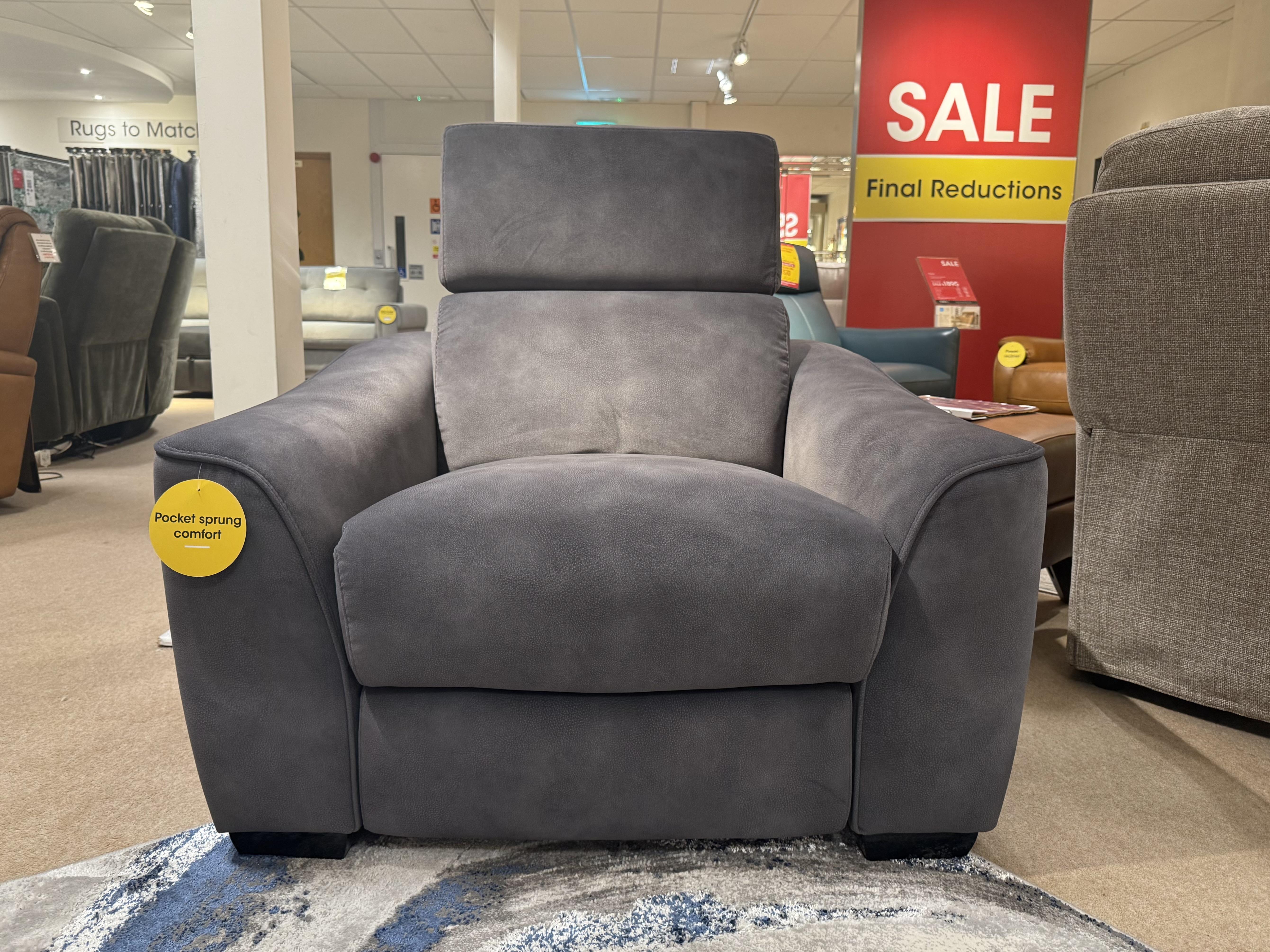 Xavier Power Chair in  on Furniture Village