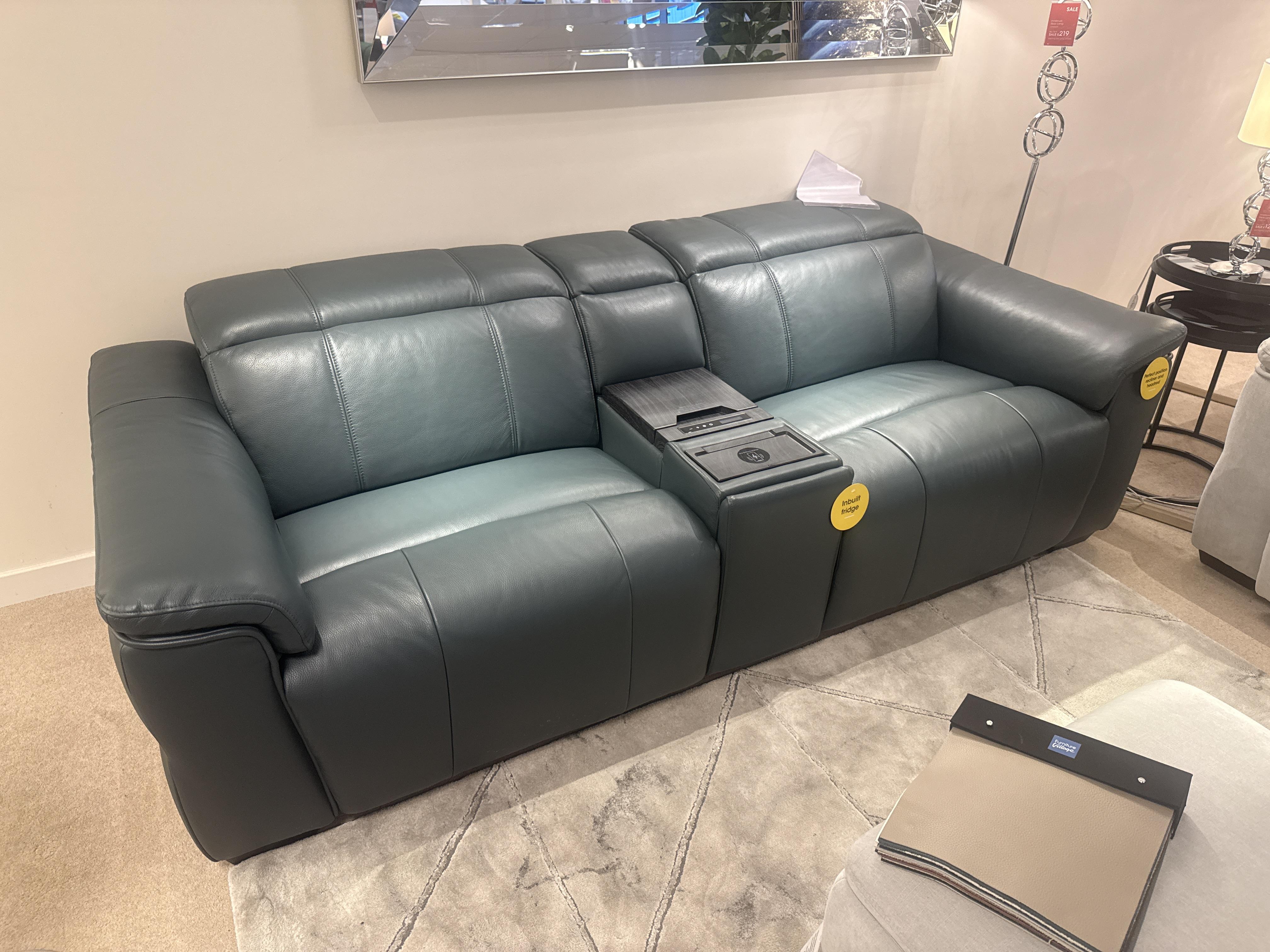 Inca 3 Seater with Fridge Console in  on Furniture Village