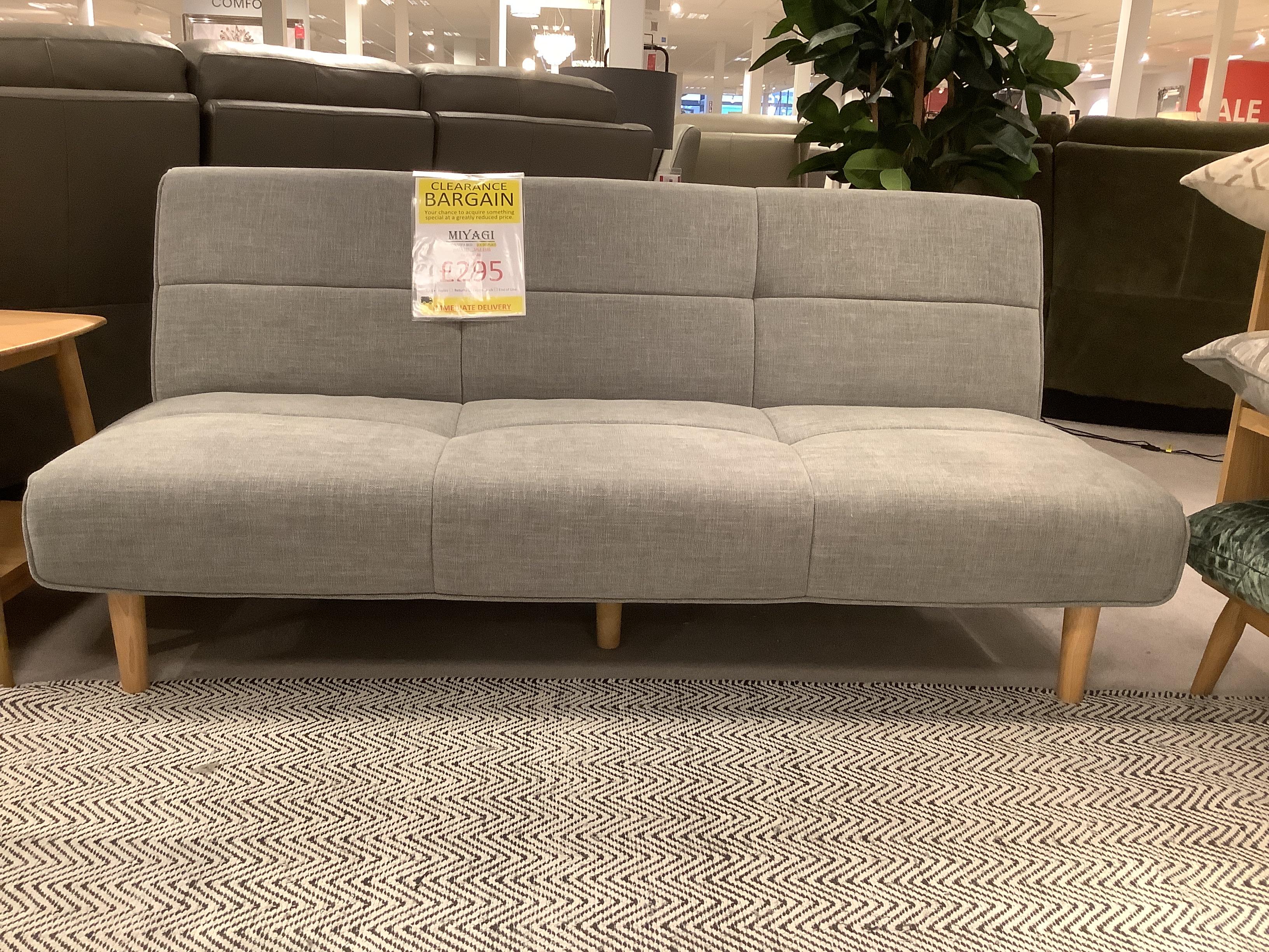 Miyagi Futon Sofabed in  on Furniture Village