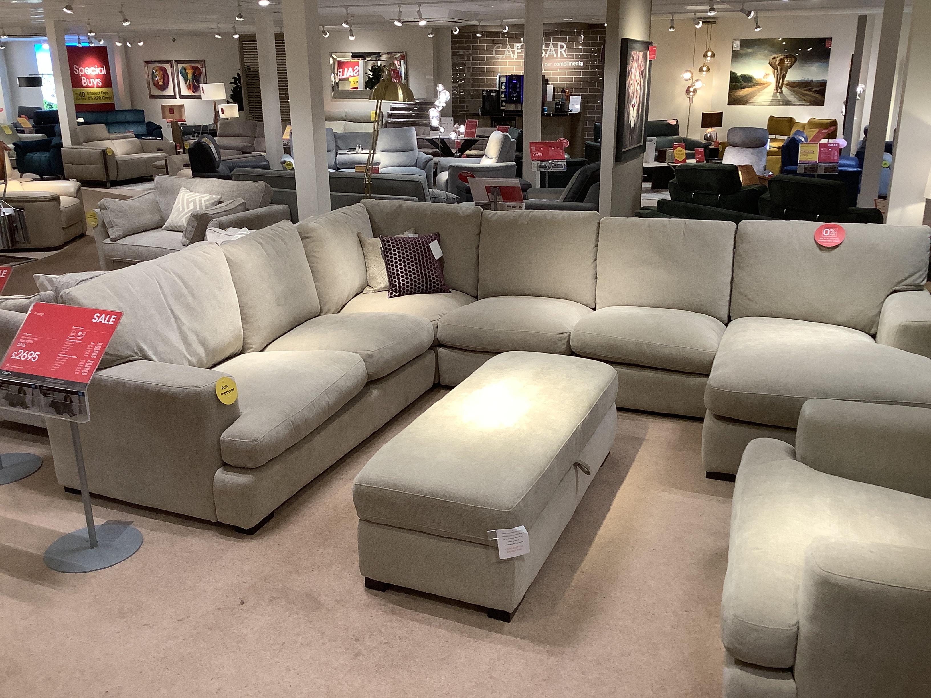 Rayleigh Corner Group, Chair & Stool in  on Furniture Village