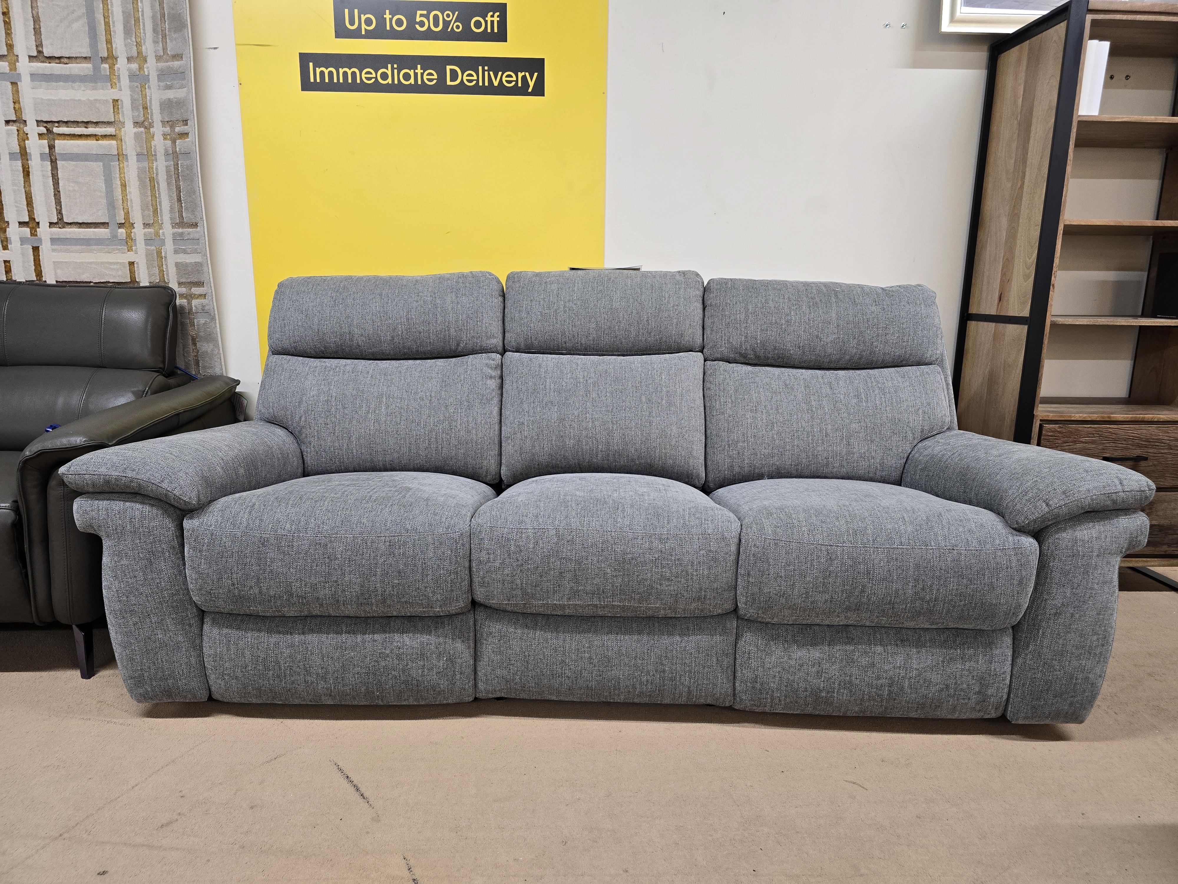 Serene 3 Seater Power Sofa Inc Dropdown & Power HR in  on Furniture Village