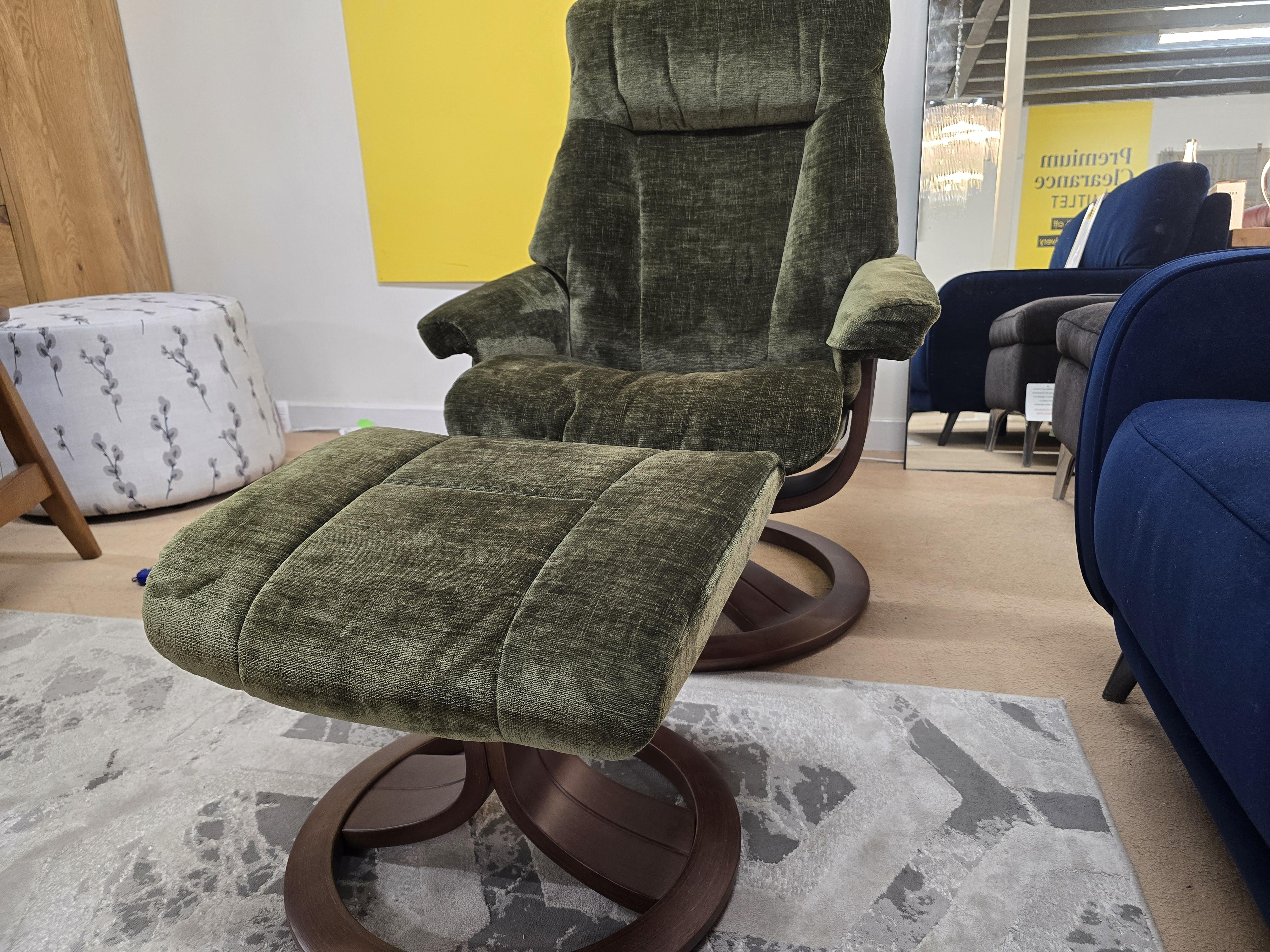 Tromso Meduim Chair & Stool in  on Furniture Village