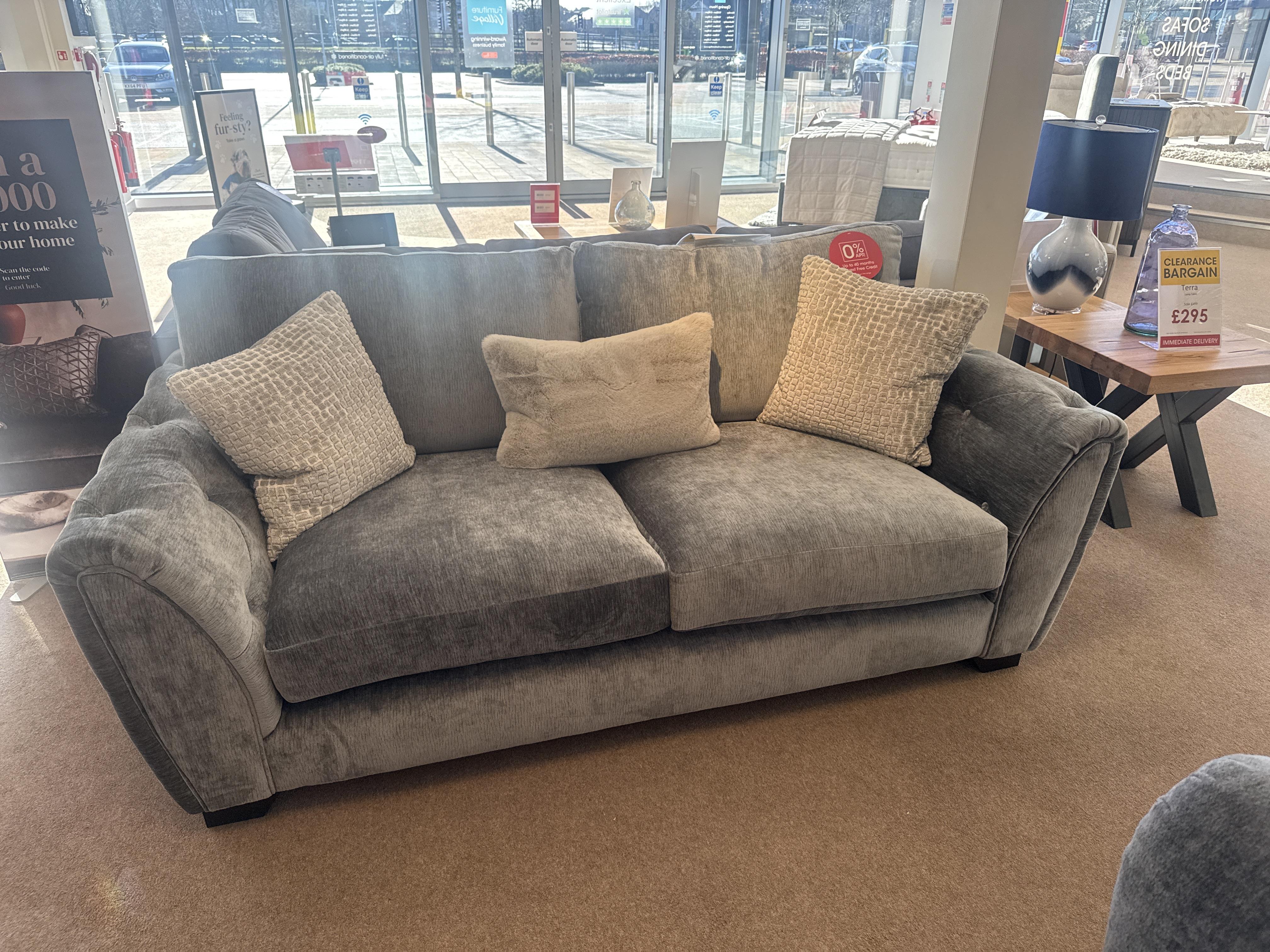 Aphrodite 3 Seater in  on Furniture Village