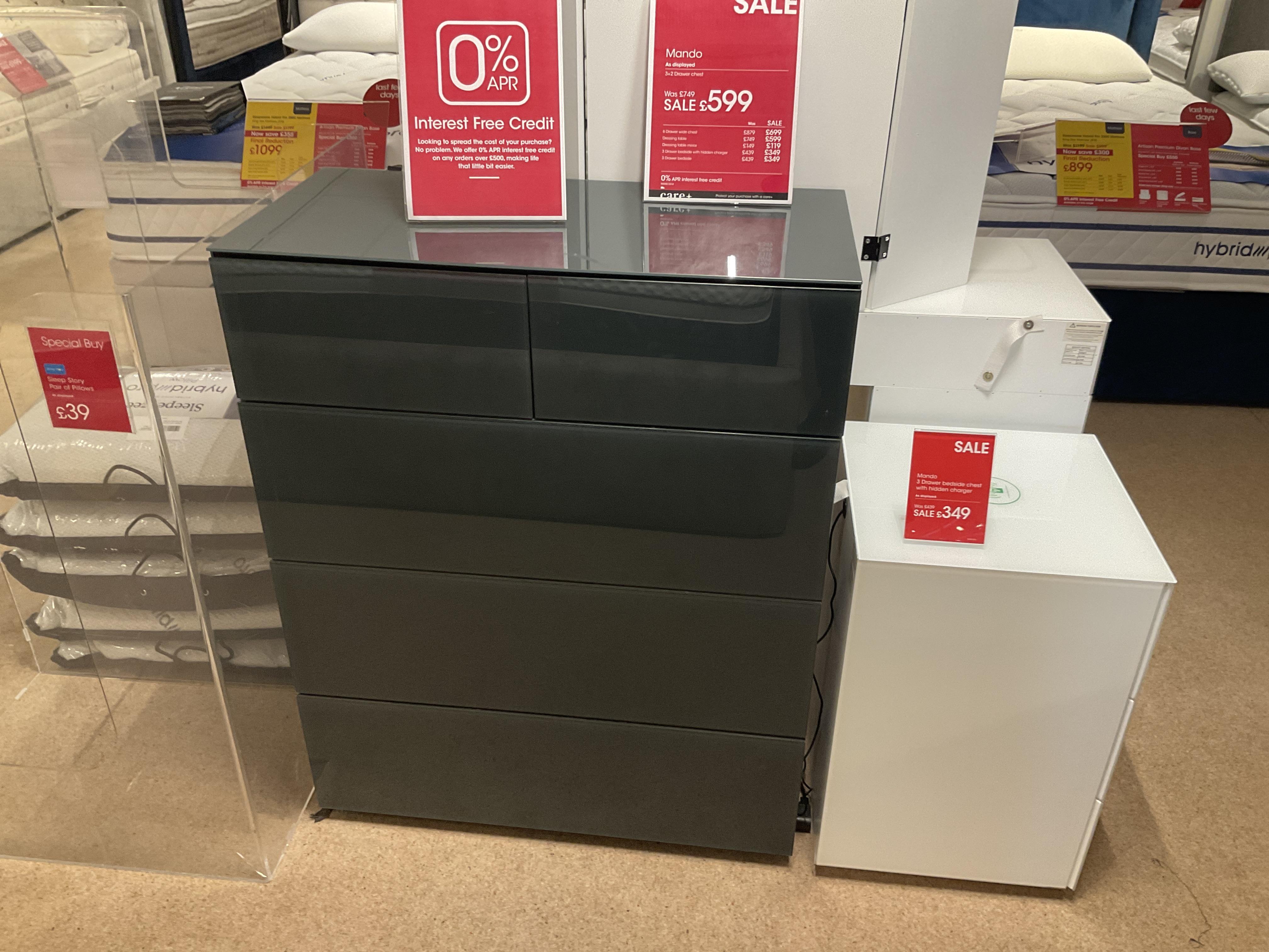 MANDO 3 + 2 CHEST in  on Furniture Village