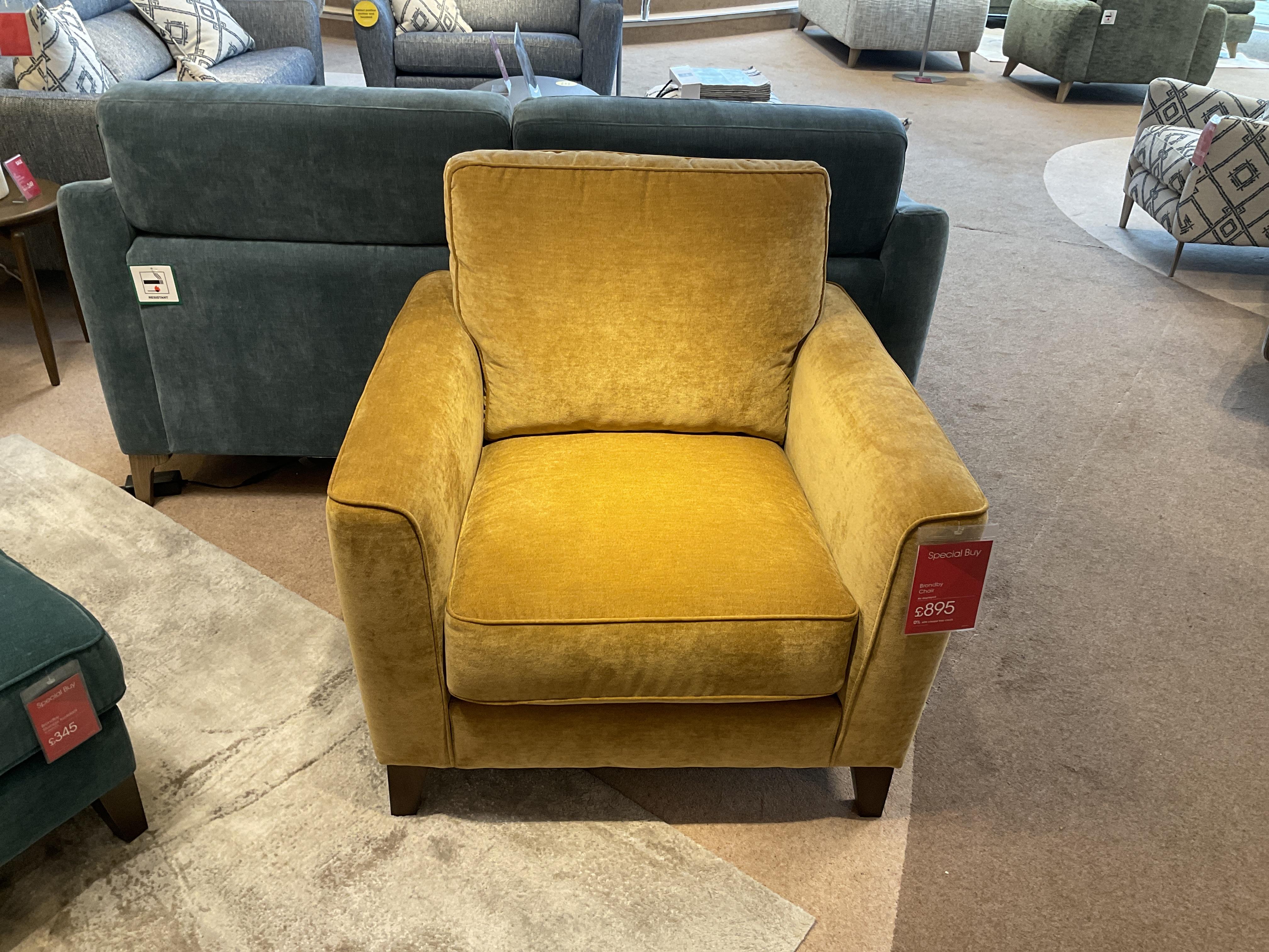 BRONDBY ARM CHAIR in  on Furniture Village
