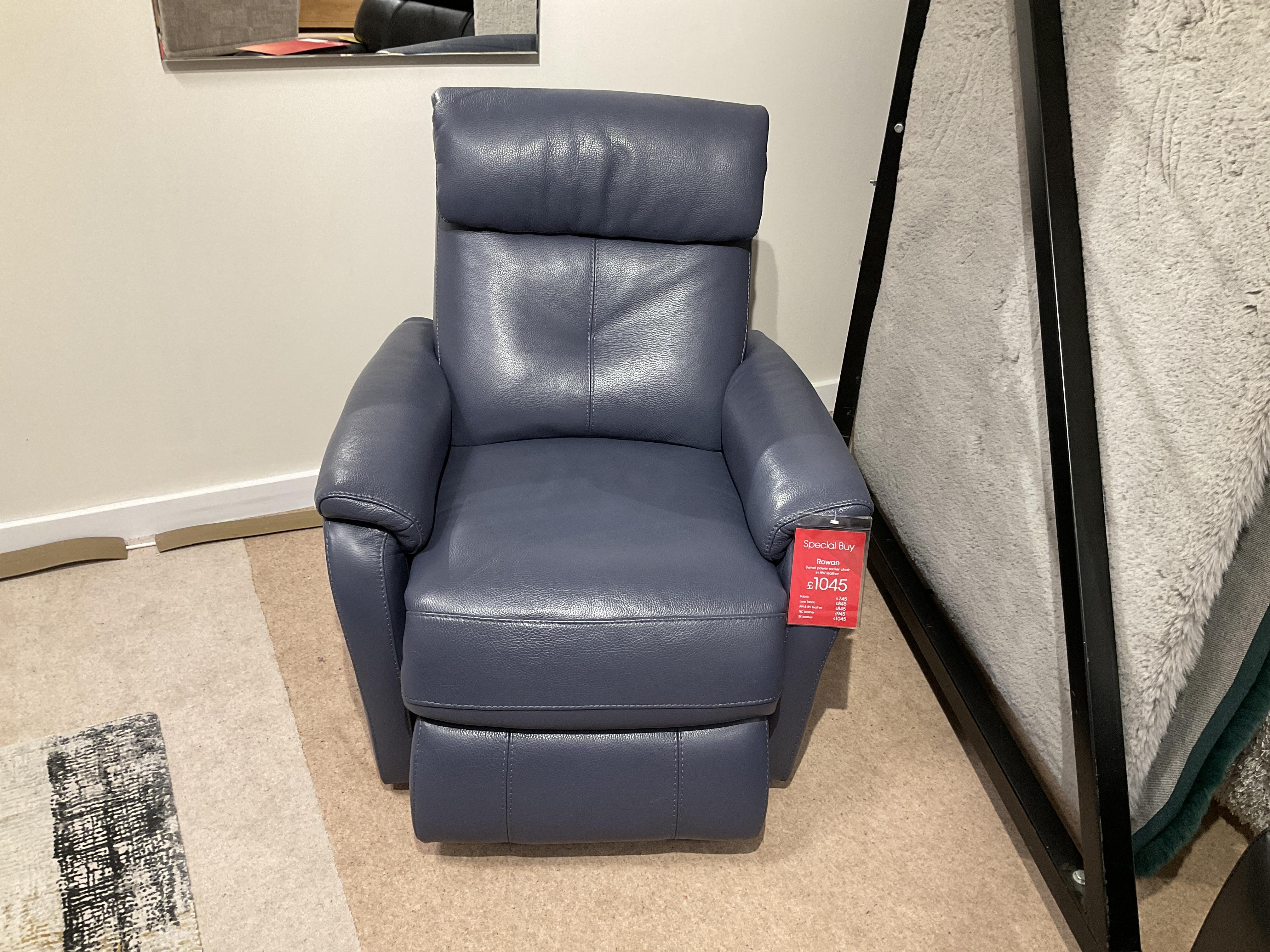 ROWAN ARMCHAIR POWER, ROCKING AND SWIVEL in  on Furniture Village